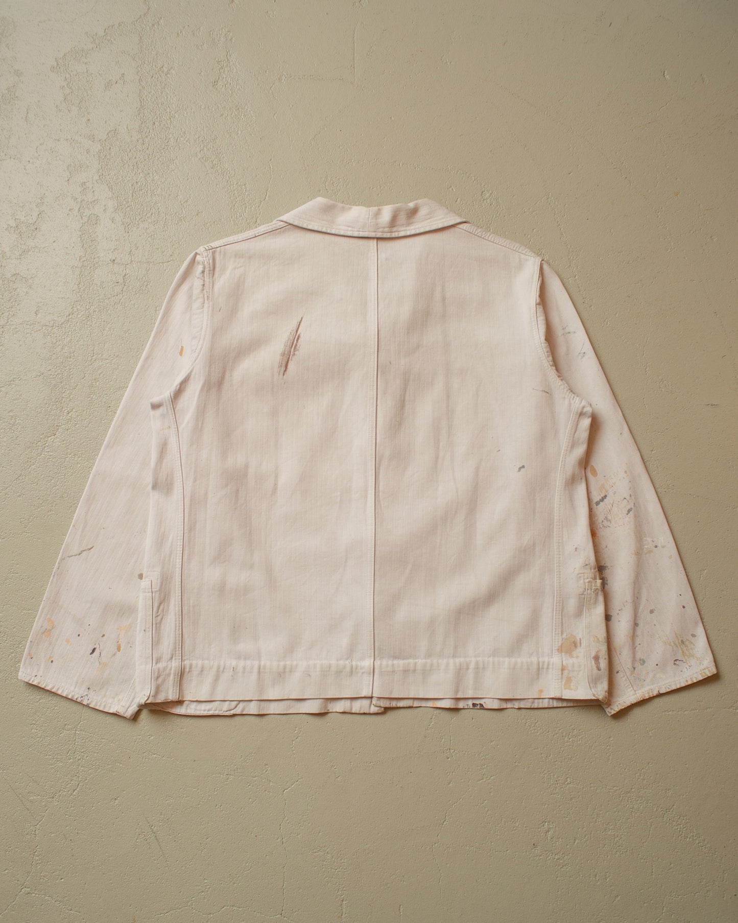1970s Painter Workwear Jacket white - L/XL