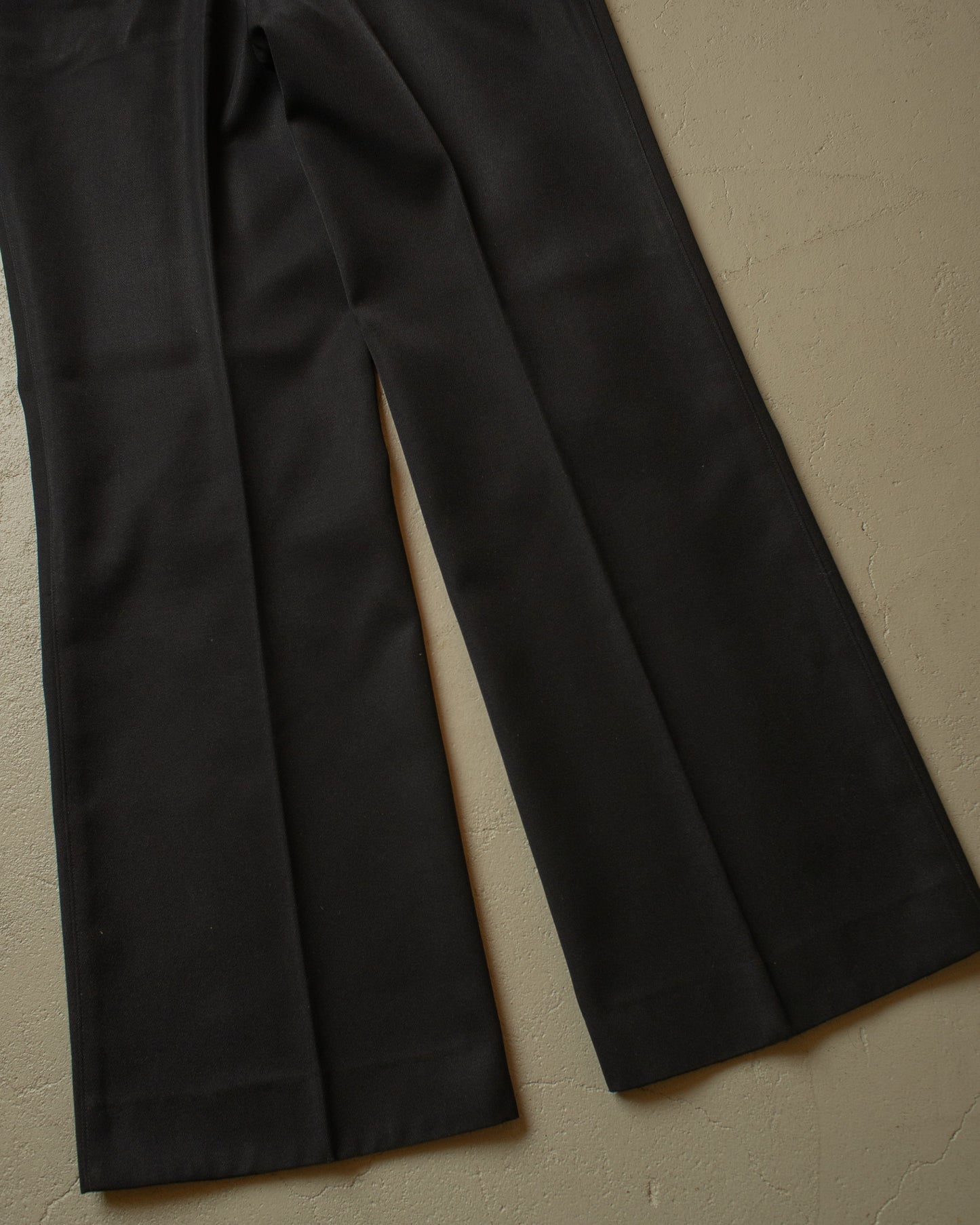 1960s/70s Flared Suit Pants black - W35 L32
