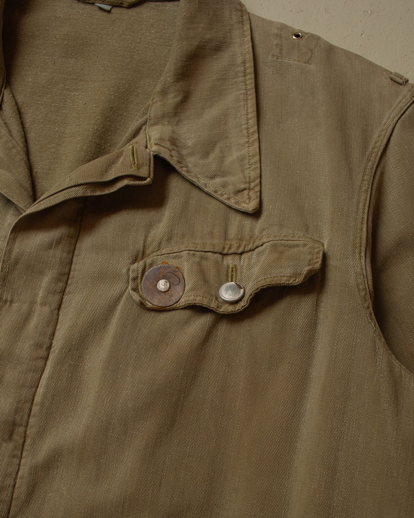 1950s German Railway Worker Coverall khaki - XL/XXL
