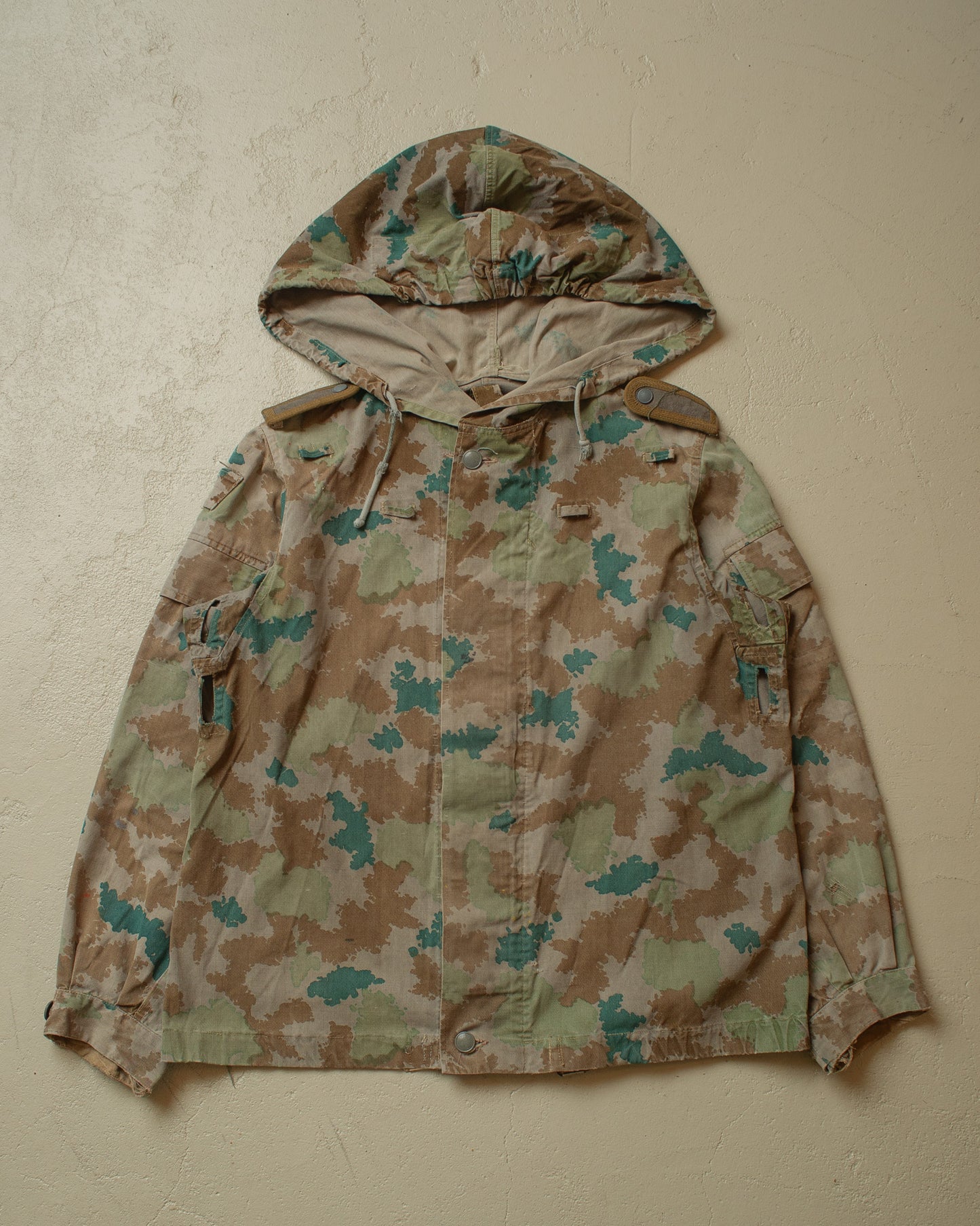 1950s NVA "Blumentarn" Army Jacket camo - L
