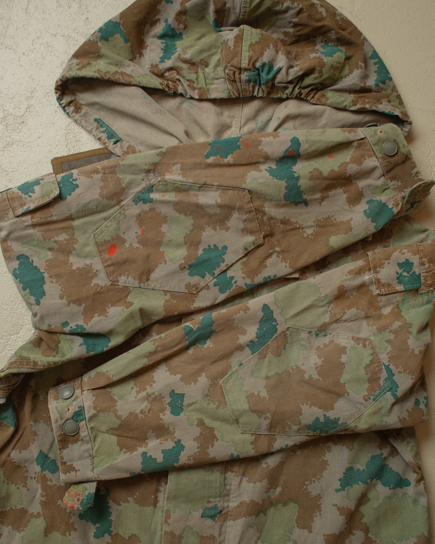 1950s NVA "Blumentarn" Army Jacket camo - L