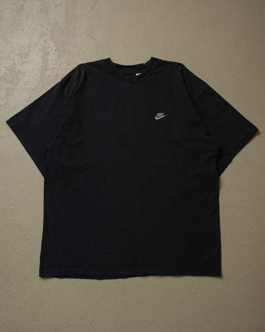 90s Nike Logo T-shirt black - XXL