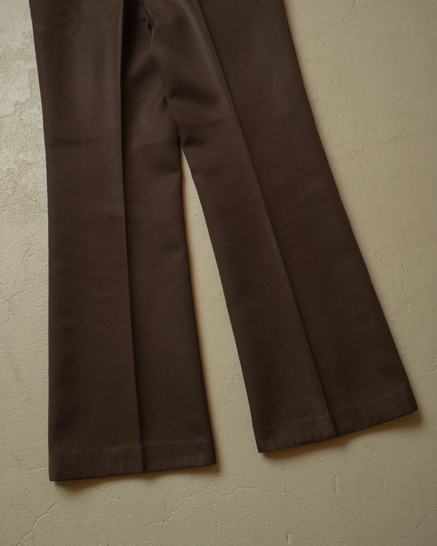 1960s/70s Flared Suit Pants brown - W35 L31/32