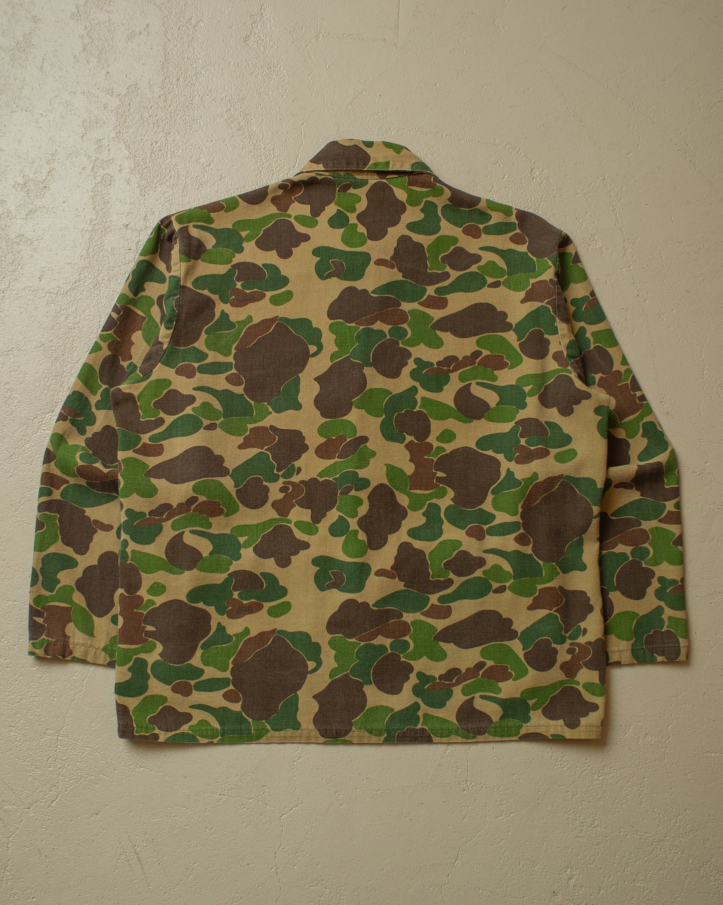 1970s Ranger Camo Hunting Shirt Jacket - M
