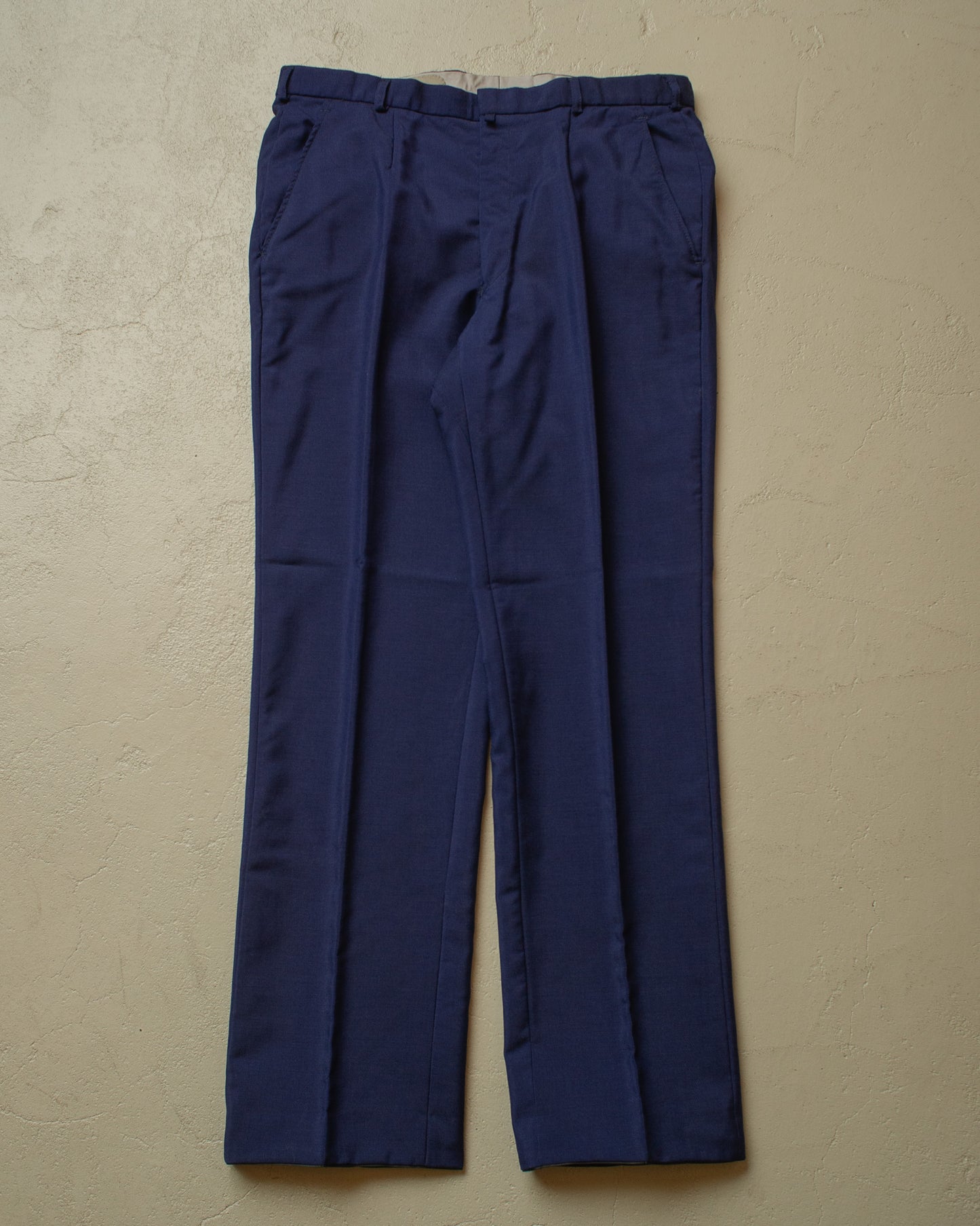 1960s/70s Suit Pants blue - W34 L31