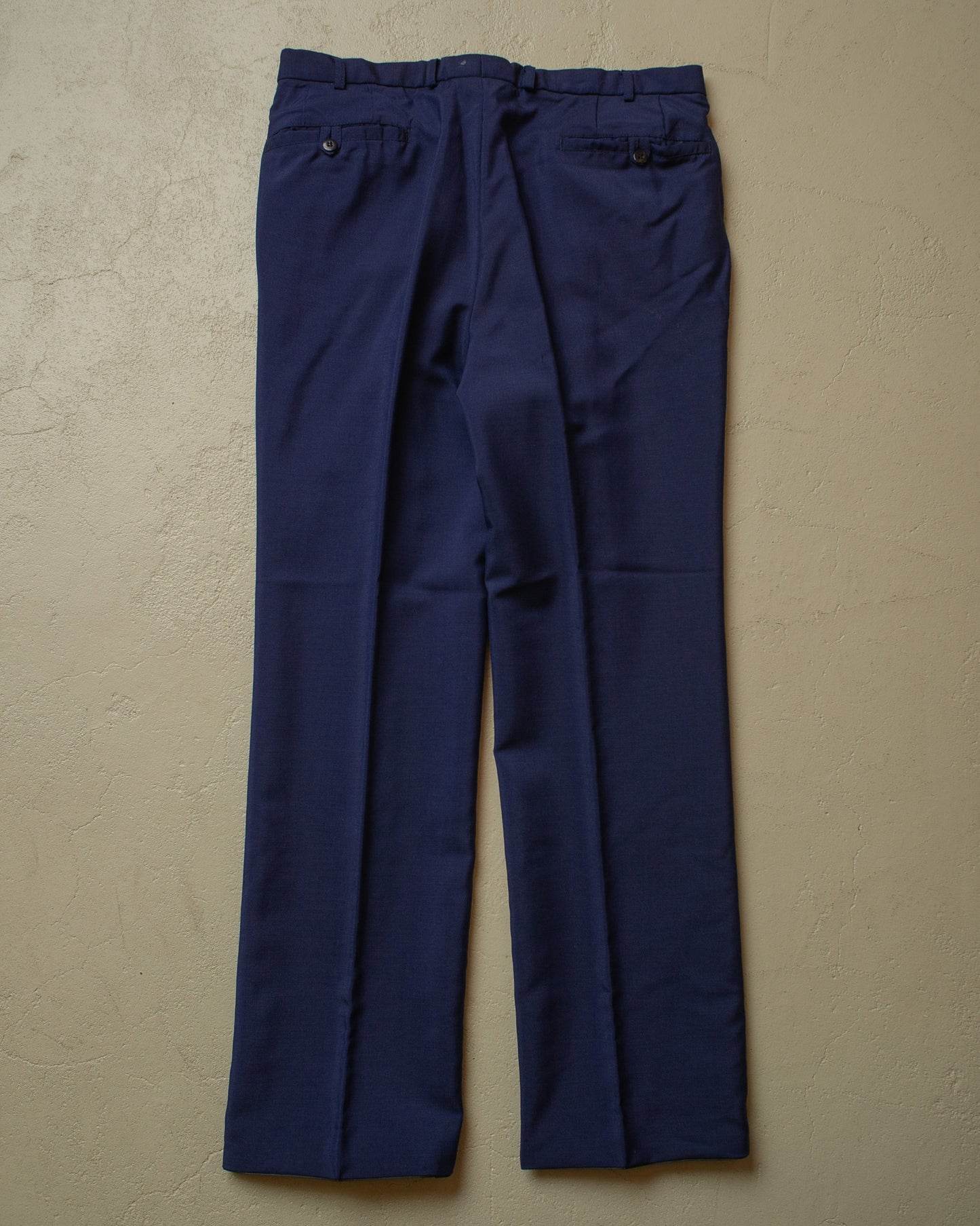 1960s/70s Suit Pants blue - W34 L31