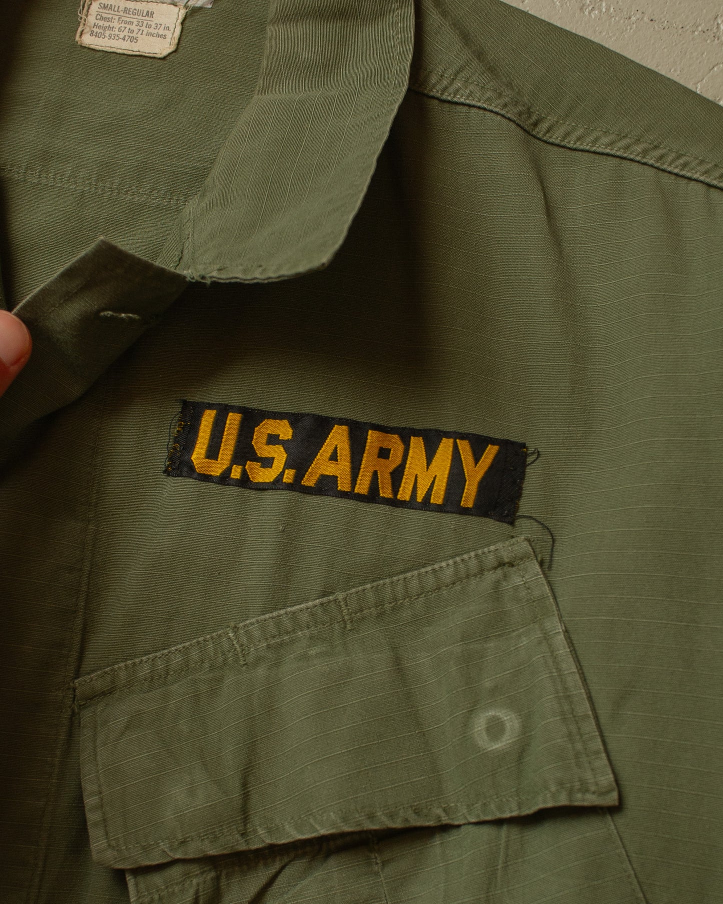 1969 Vietnam Era US Army OG 107 Jacket khaki - M