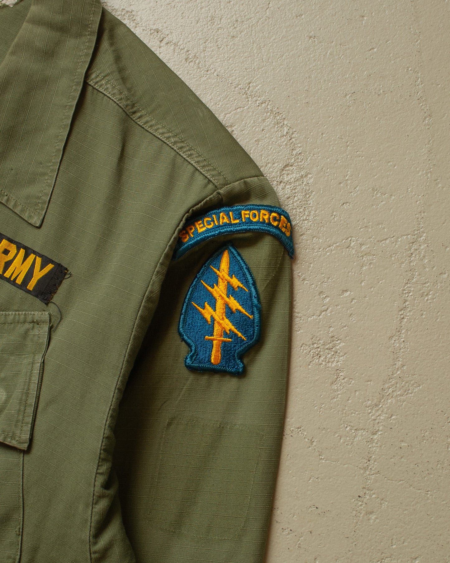1969 Vietnam Era US Army OG 107 Jacket khaki - M