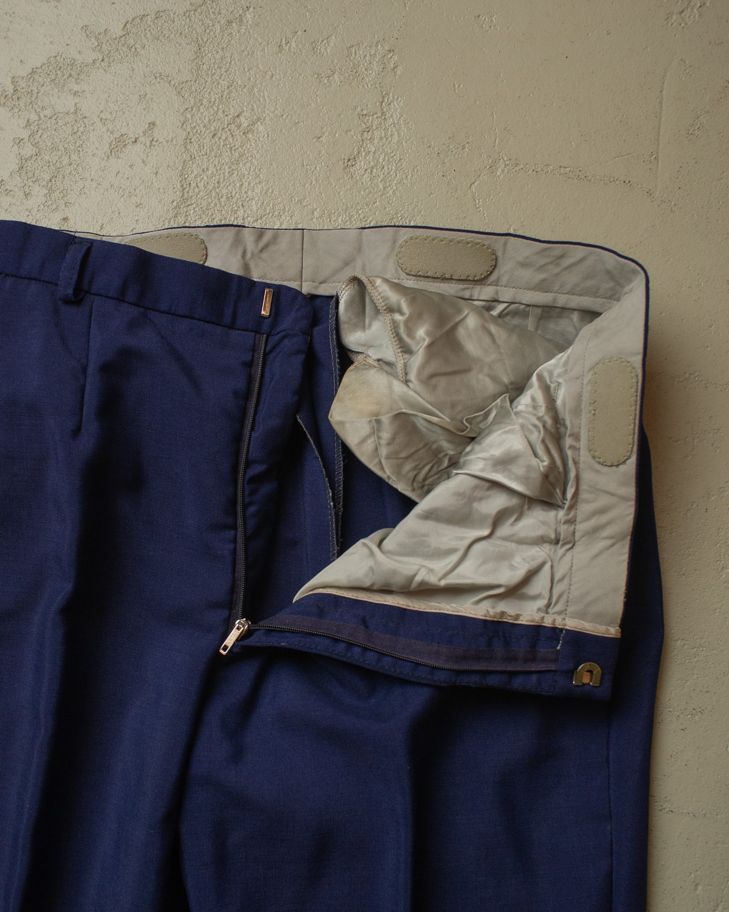 1960s/70s Suit Pants blue - W34 L31