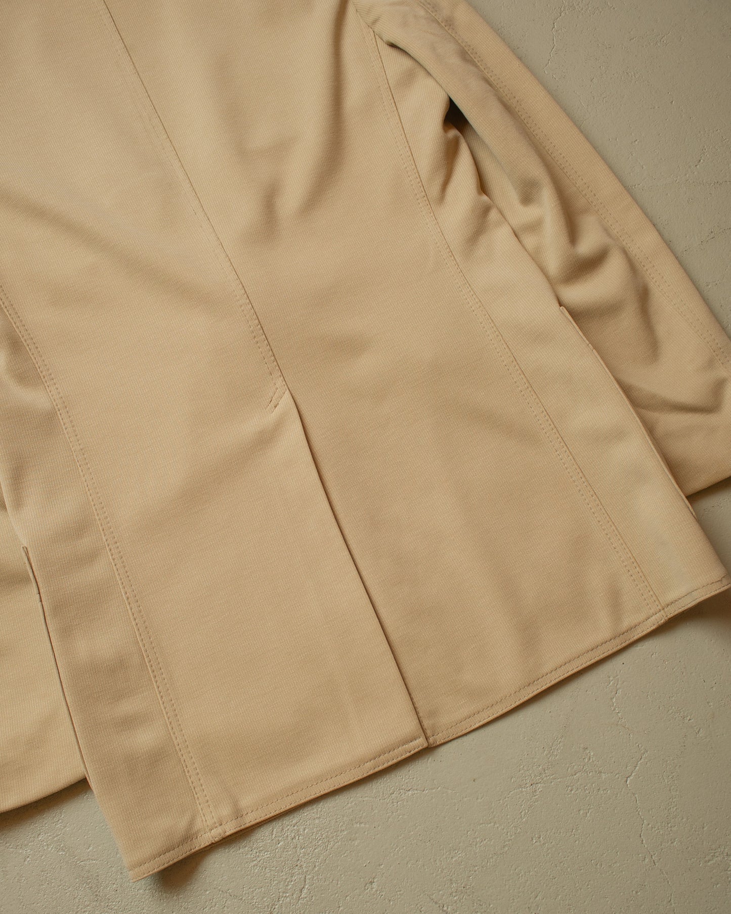 1960s/70s Peak Lapel Sports Jacket beige - M