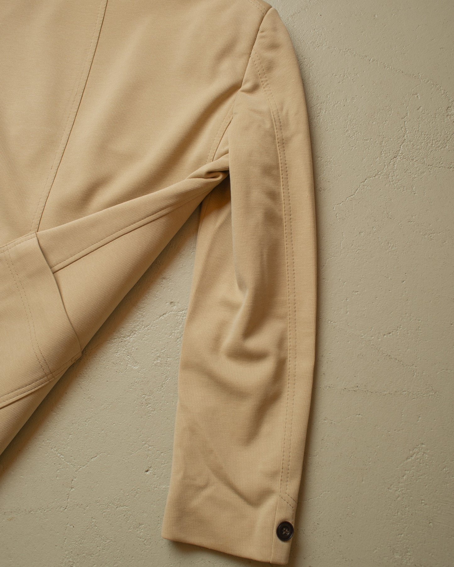 1960s/70s Peak Lapel Sports Jacket beige - M
