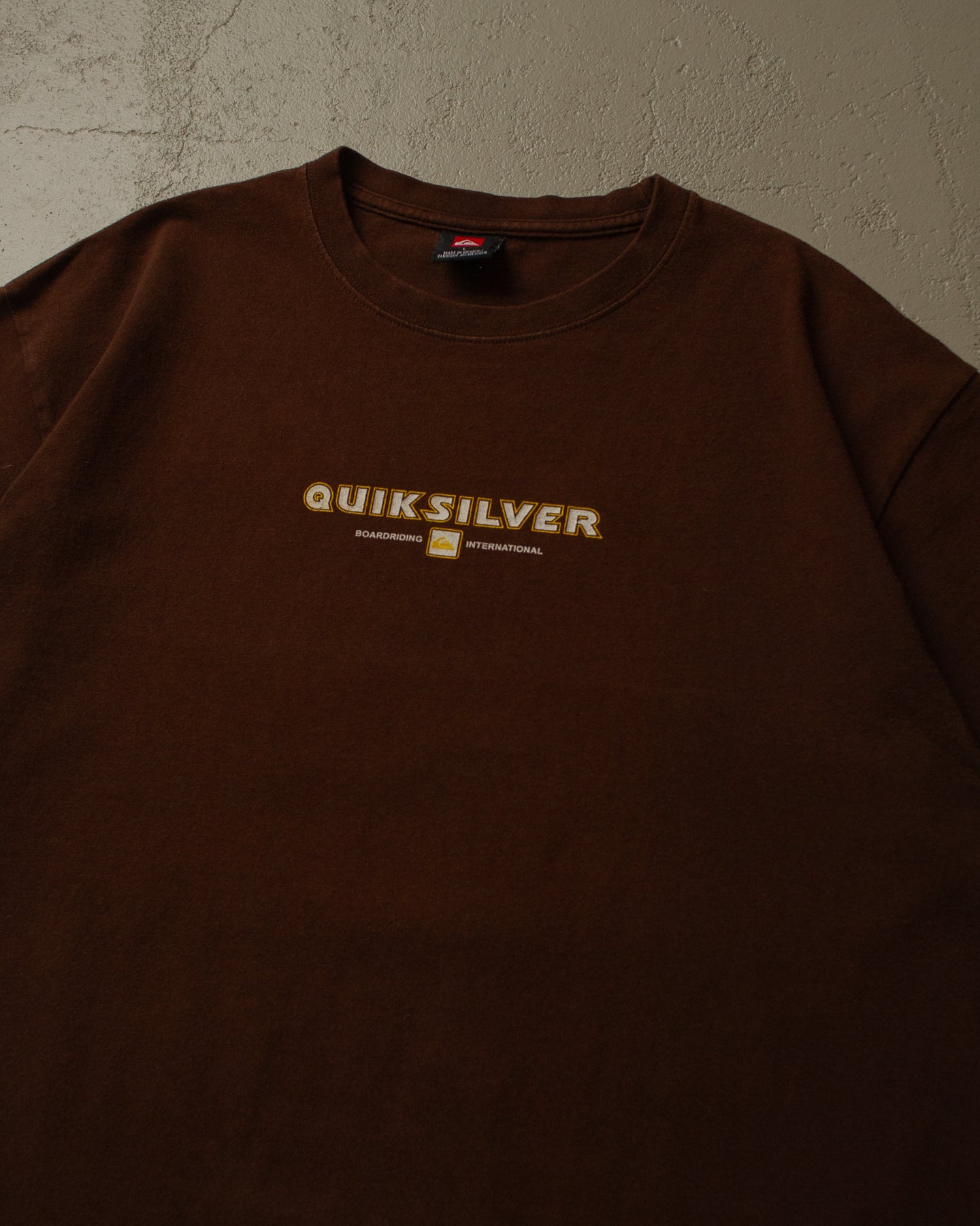 2000s Quiksilver T-shirt brown - L