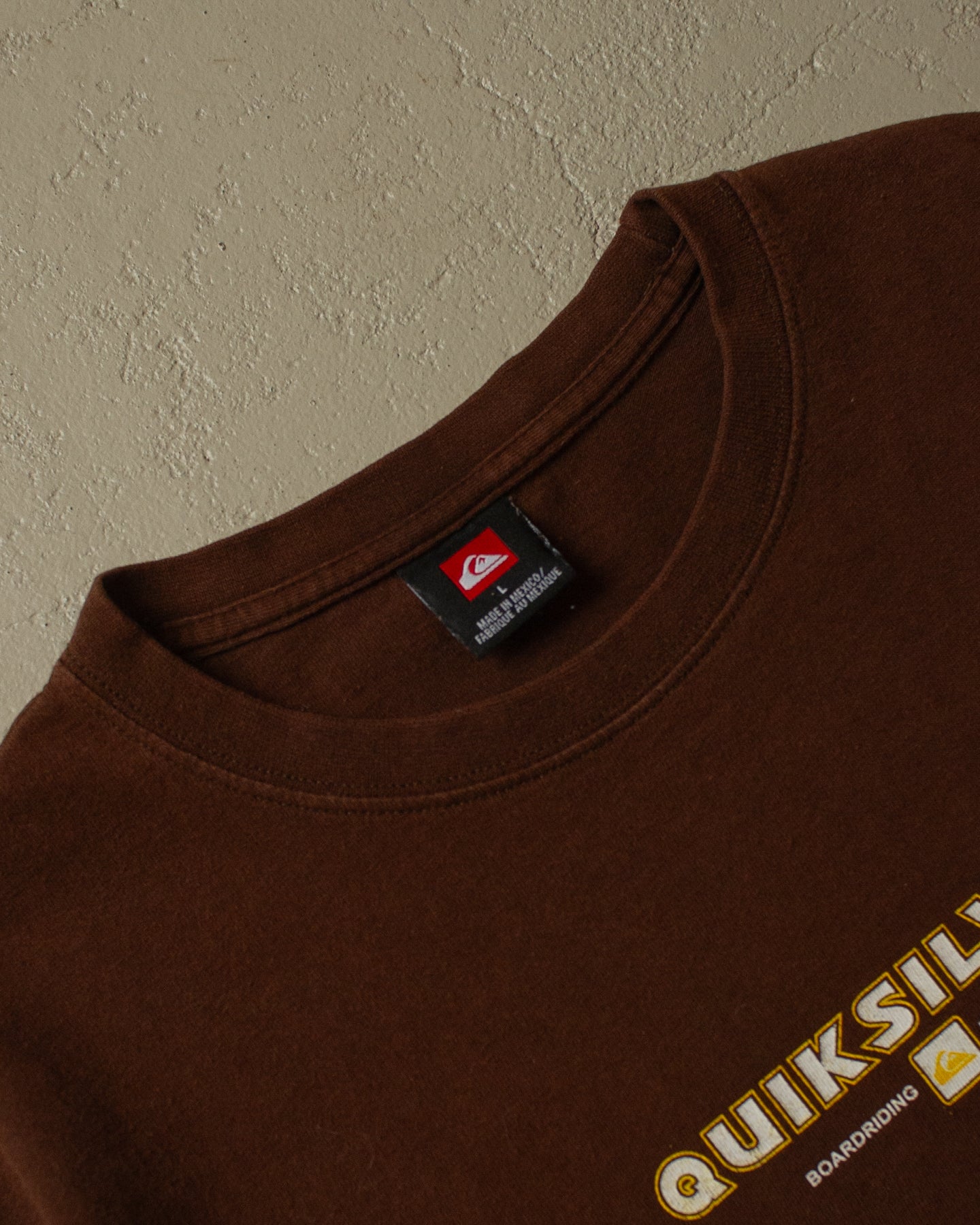 2000s Quiksilver T-shirt brown - L