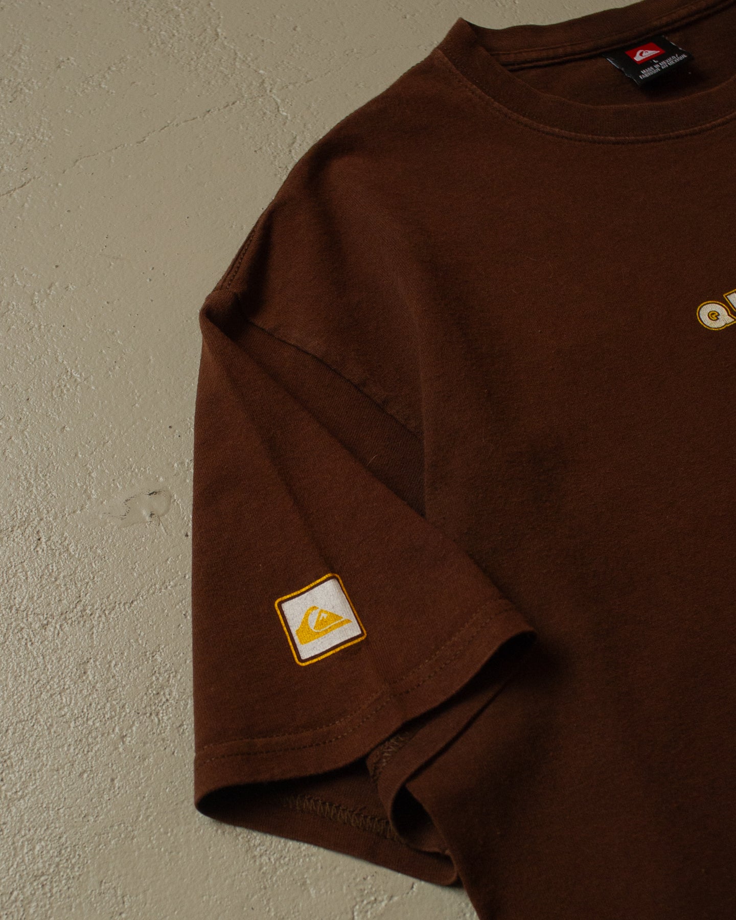 2000s Quiksilver T-shirt brown - L