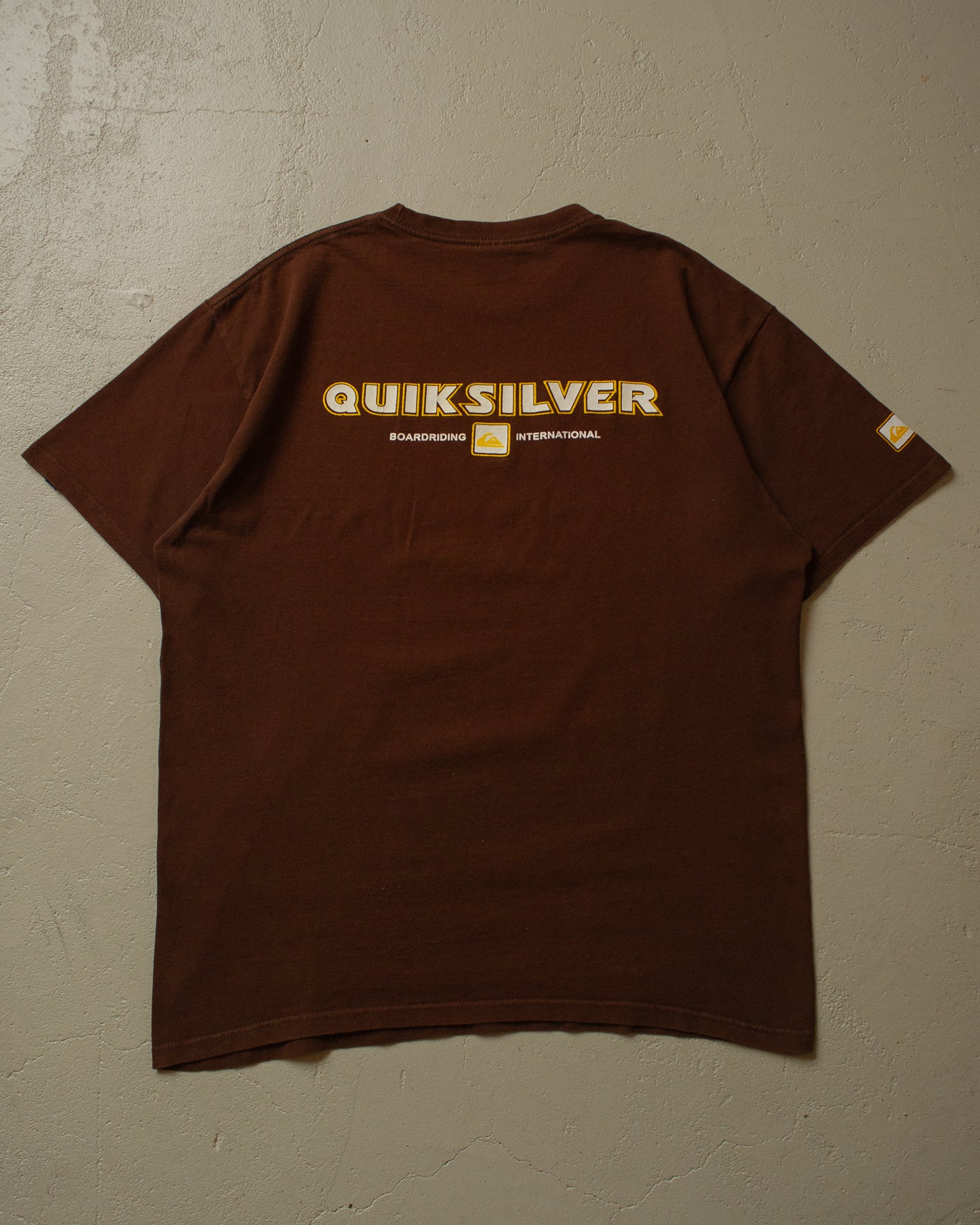 2000s Quiksilver T-shirt brown - L