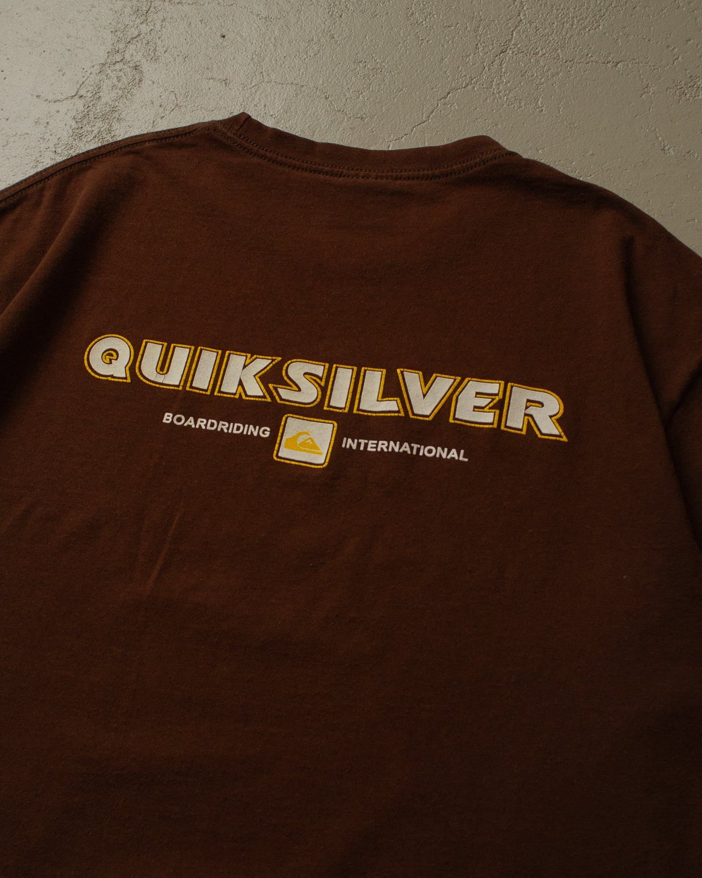 2000s Quiksilver T-shirt brown - L