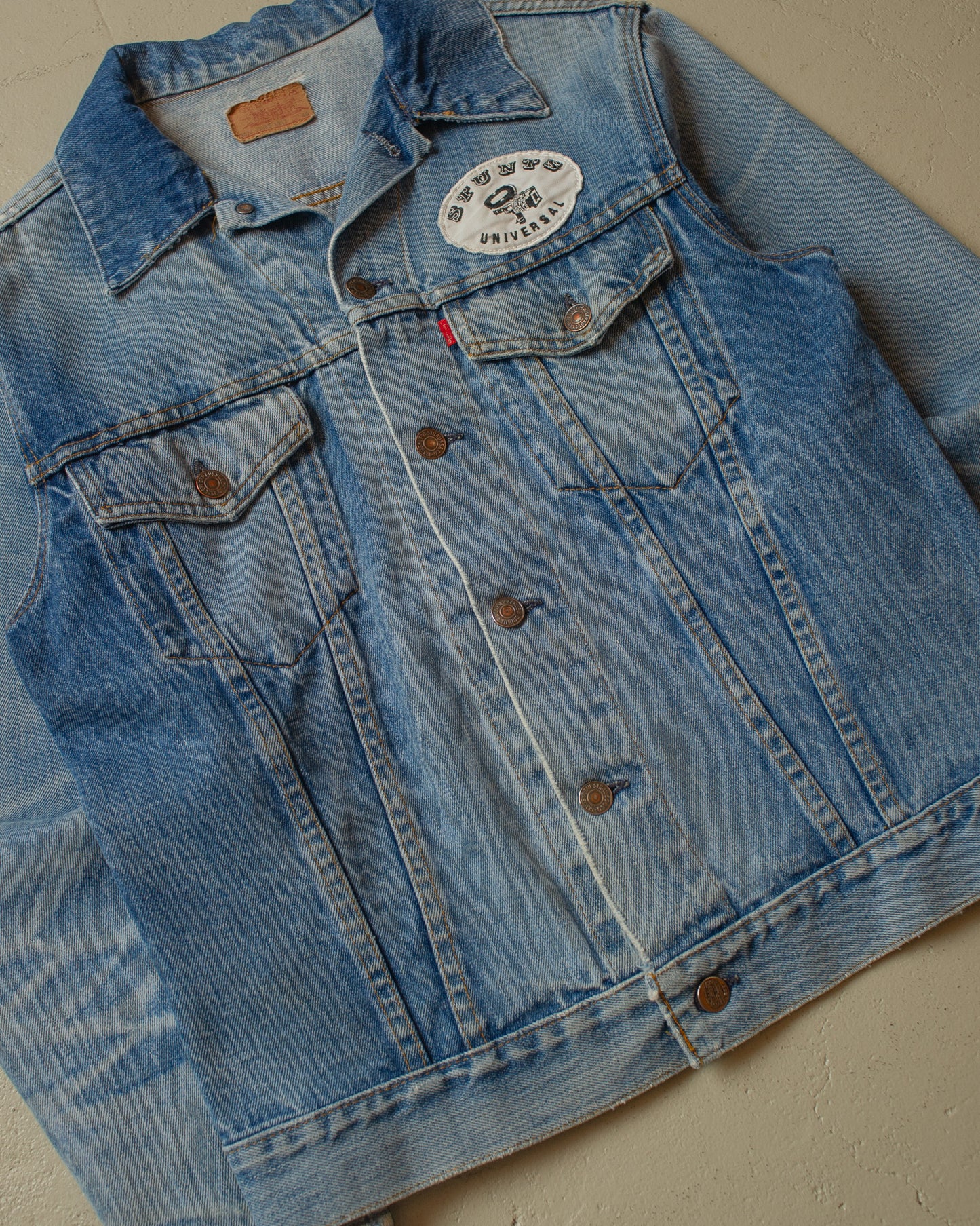 1980s Levi´s Type 3 Universal Stunts Film Studio Denim Jacket - M/L