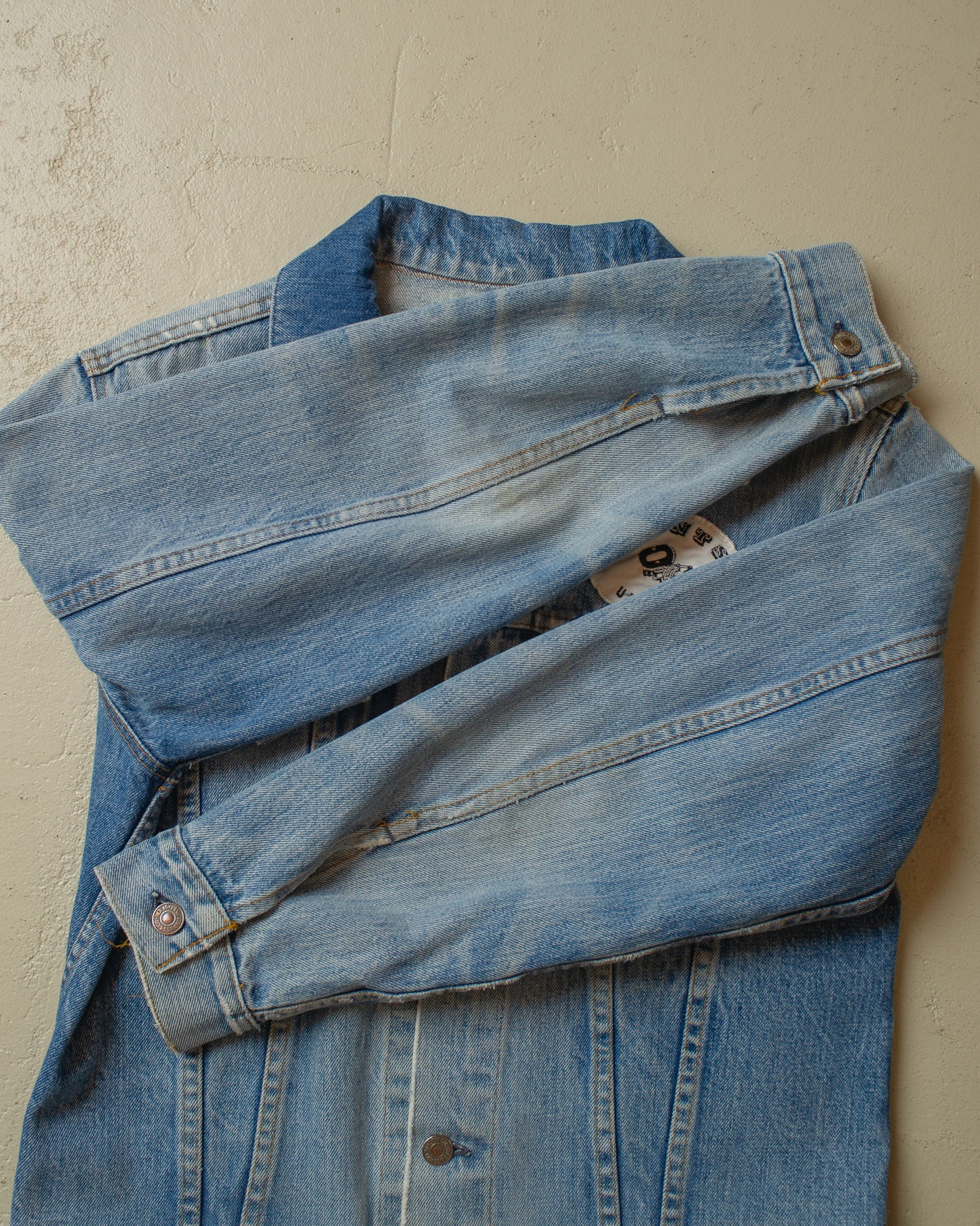 1980s Levi´s Type 3 Universal Stunts Film Studio Denim Jacket - M/L