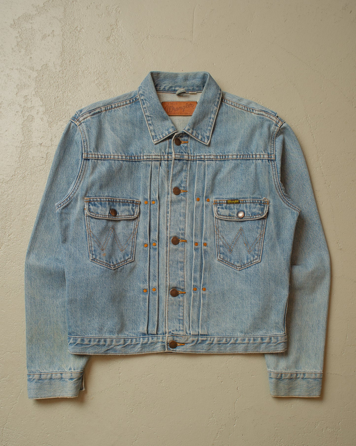 1990s Wrangler 111MJ Repro Denim Jacket blue - L