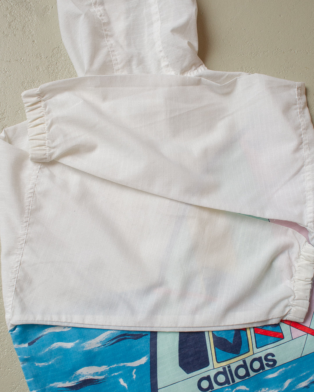 1988 Adidas Island Club Windbreaker white - S