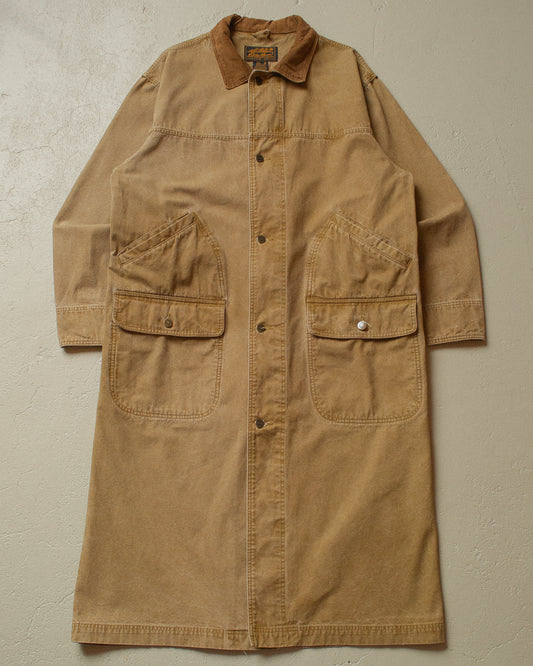 90s Eddie Bauer Long Coat khaki - M/L