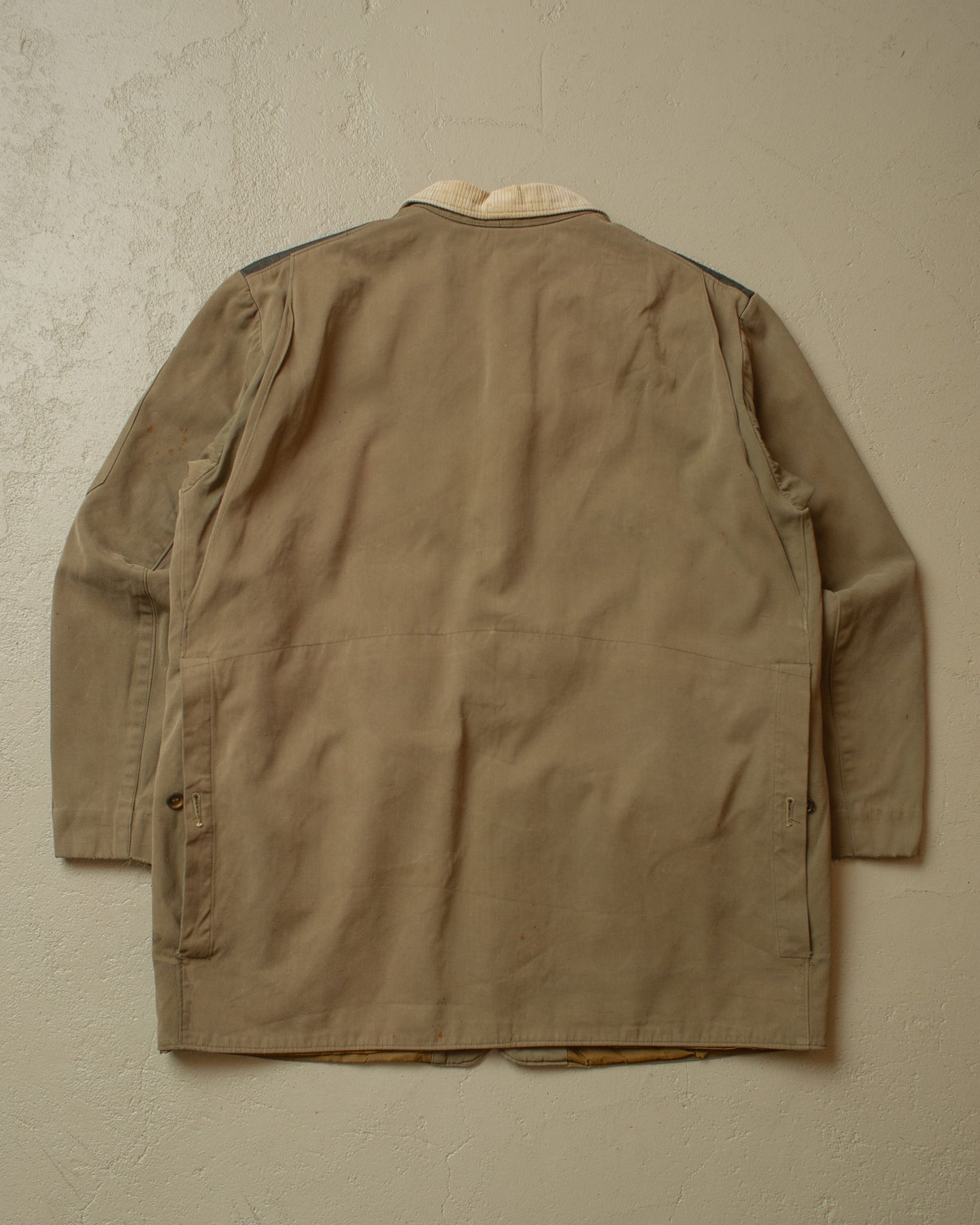 1970s distressed French Hunting Jacket brown - L