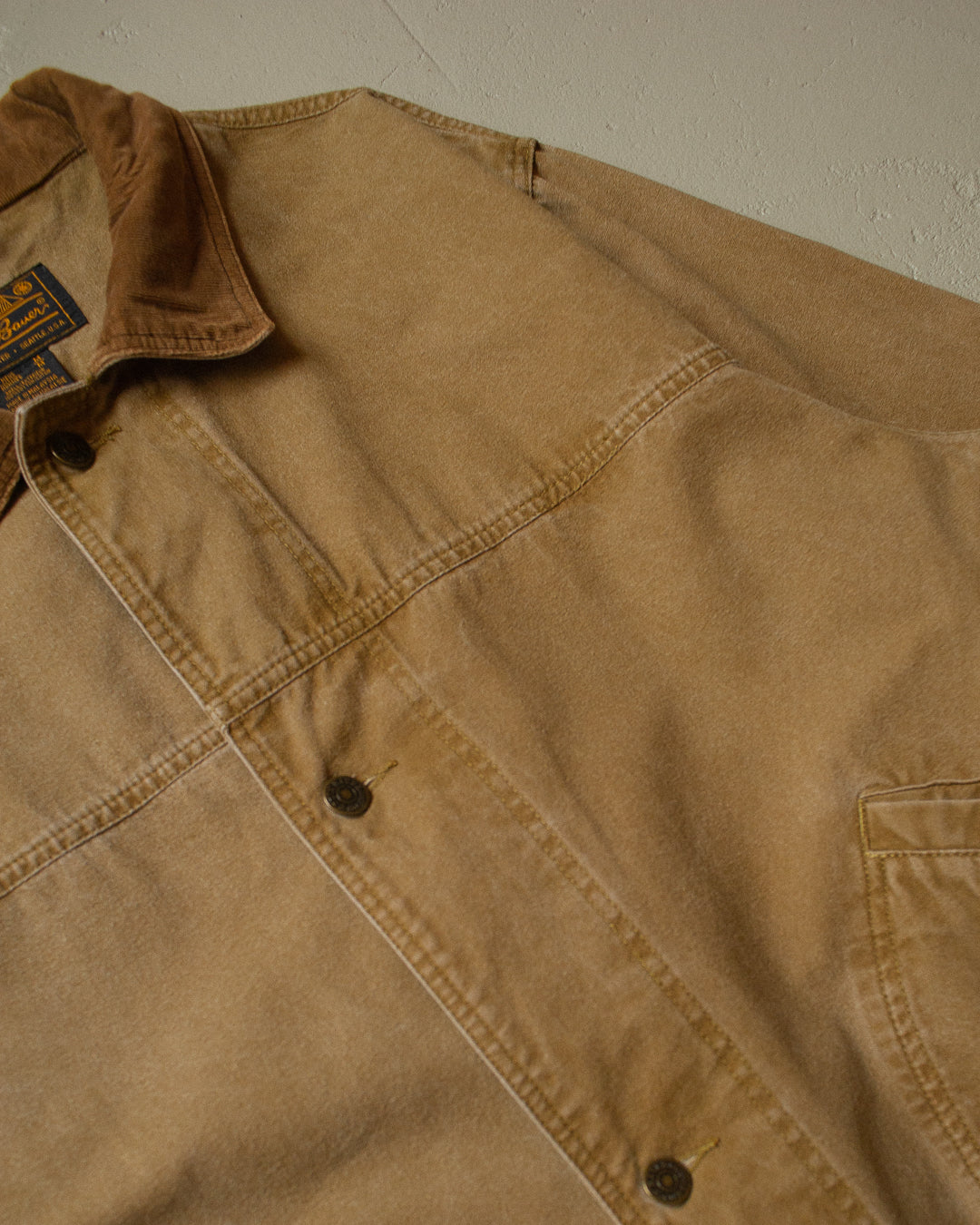 90s Eddie Bauer Long Coat khaki - M/L