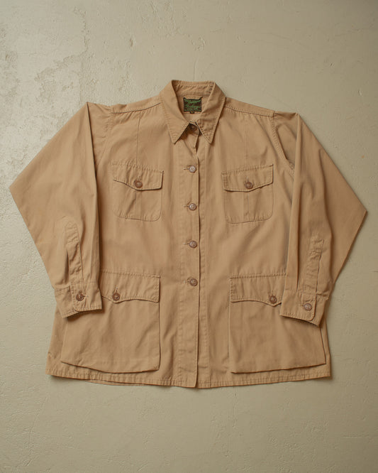 1960s unworn Womens Hunting Jacket beige - L