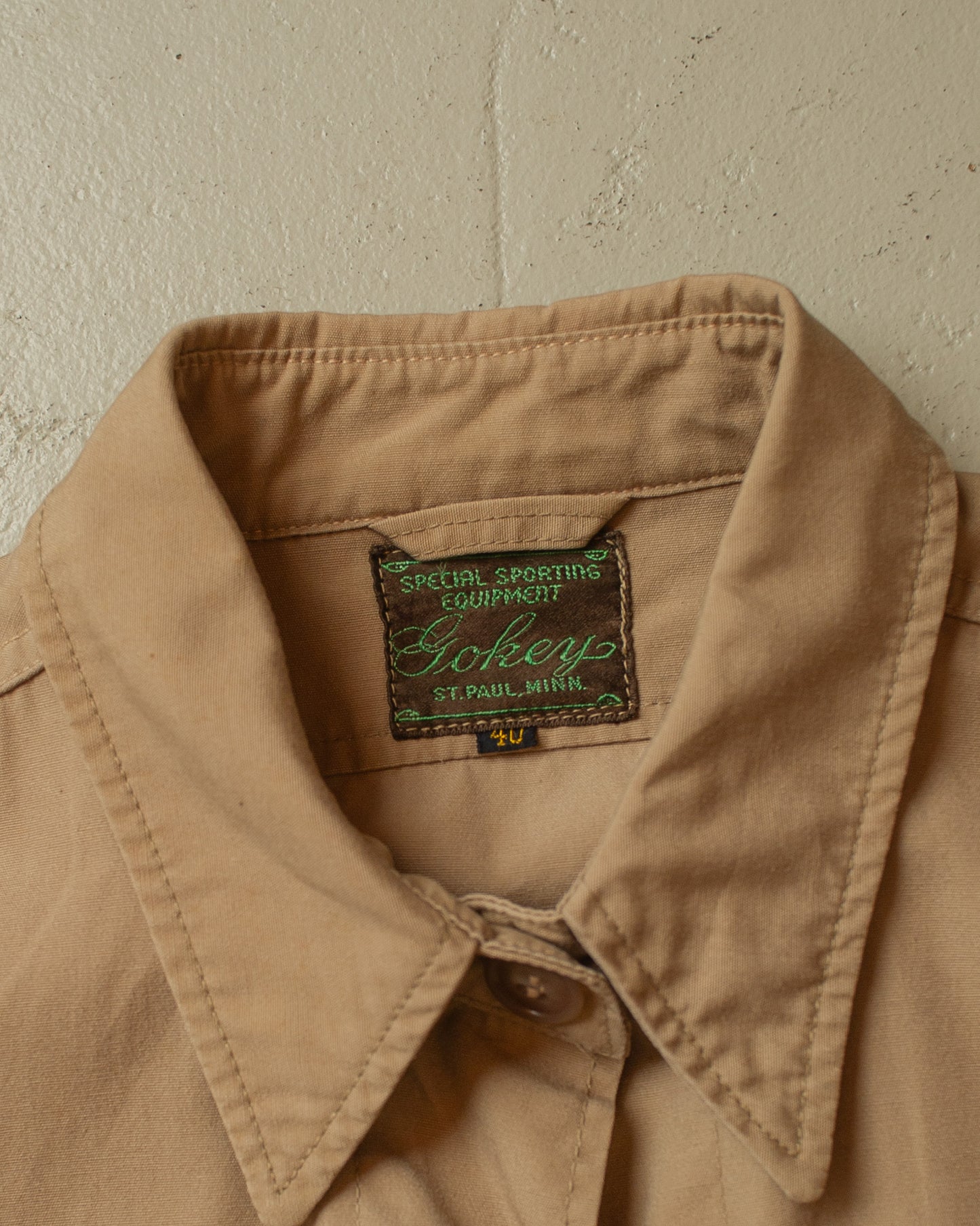 1960s unworn Womens Hunting Jacket beige - L