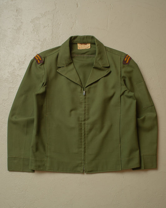 1960s Canadian Army „DND Motor Transport“ Jacket green - M/L