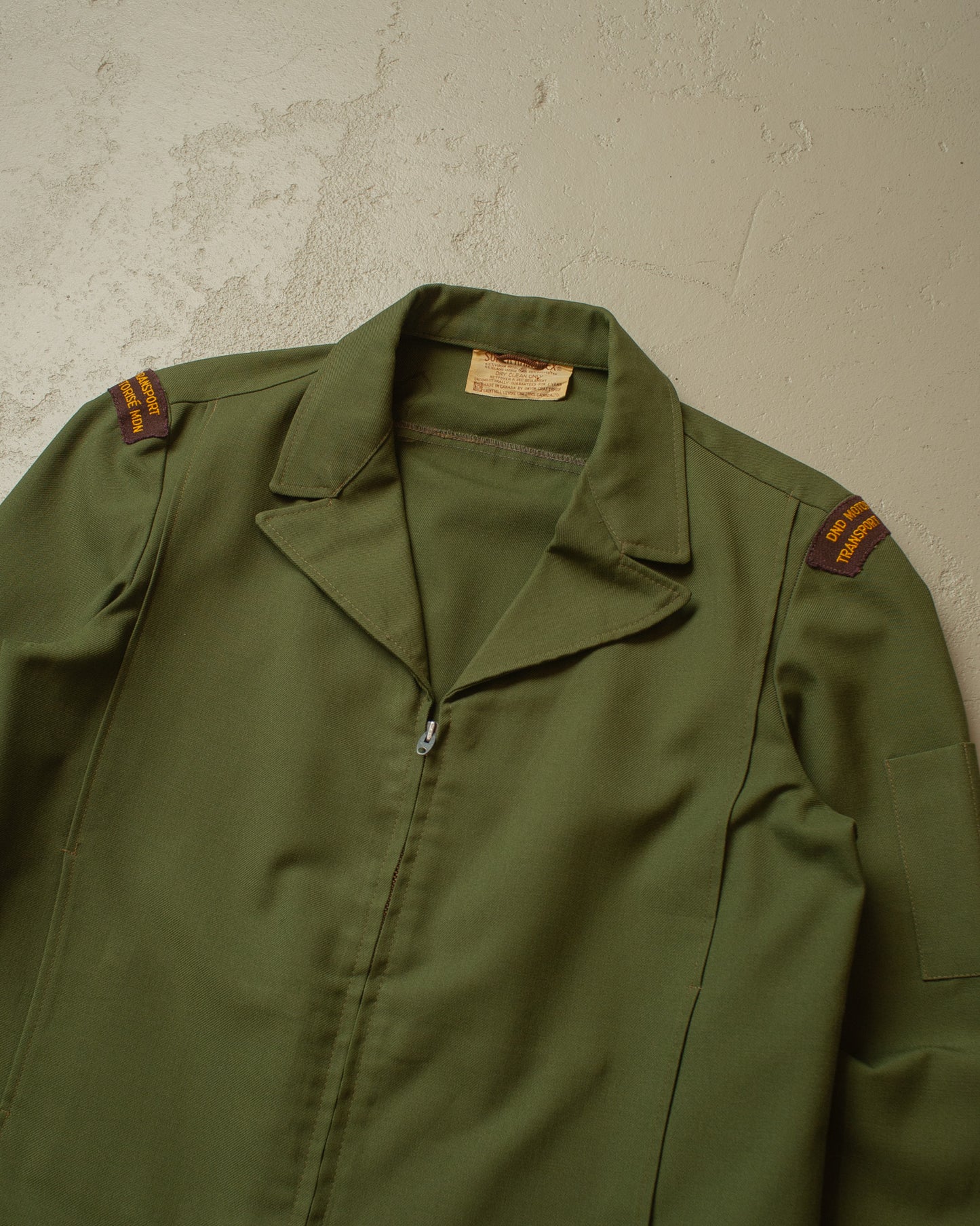 1960s Canadian Army „DND Motor Transport“ Jacket green - M/L