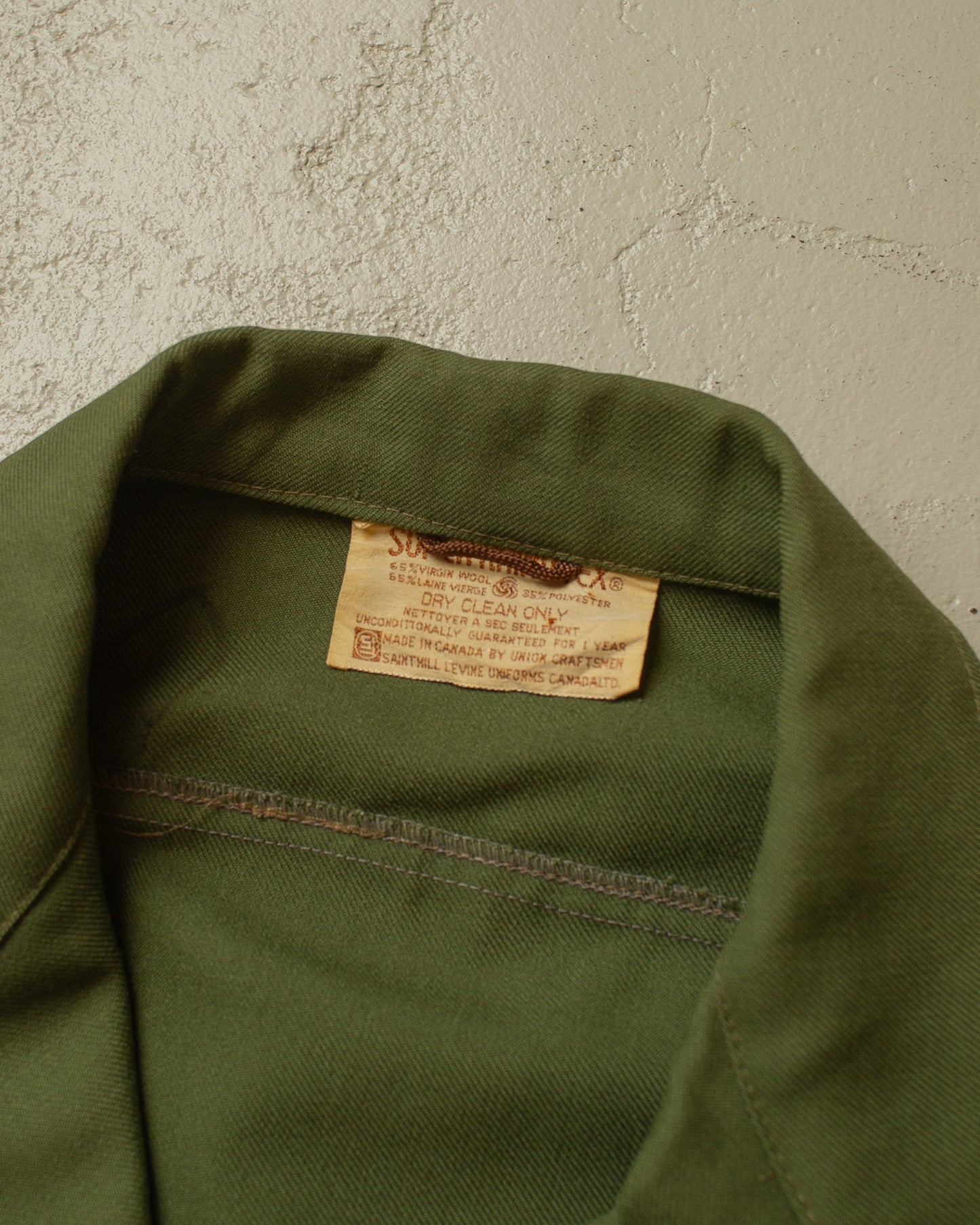 1960s Canadian Army „DND Motor Transport“ Jacket green - M/L