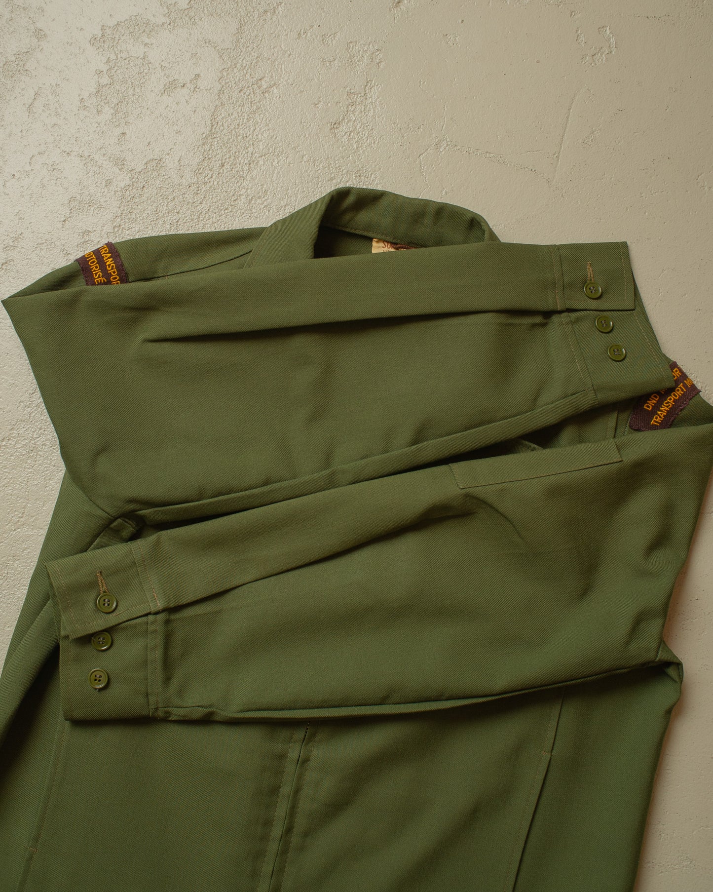 1960s Canadian Army „DND Motor Transport“ Jacket green - M/L