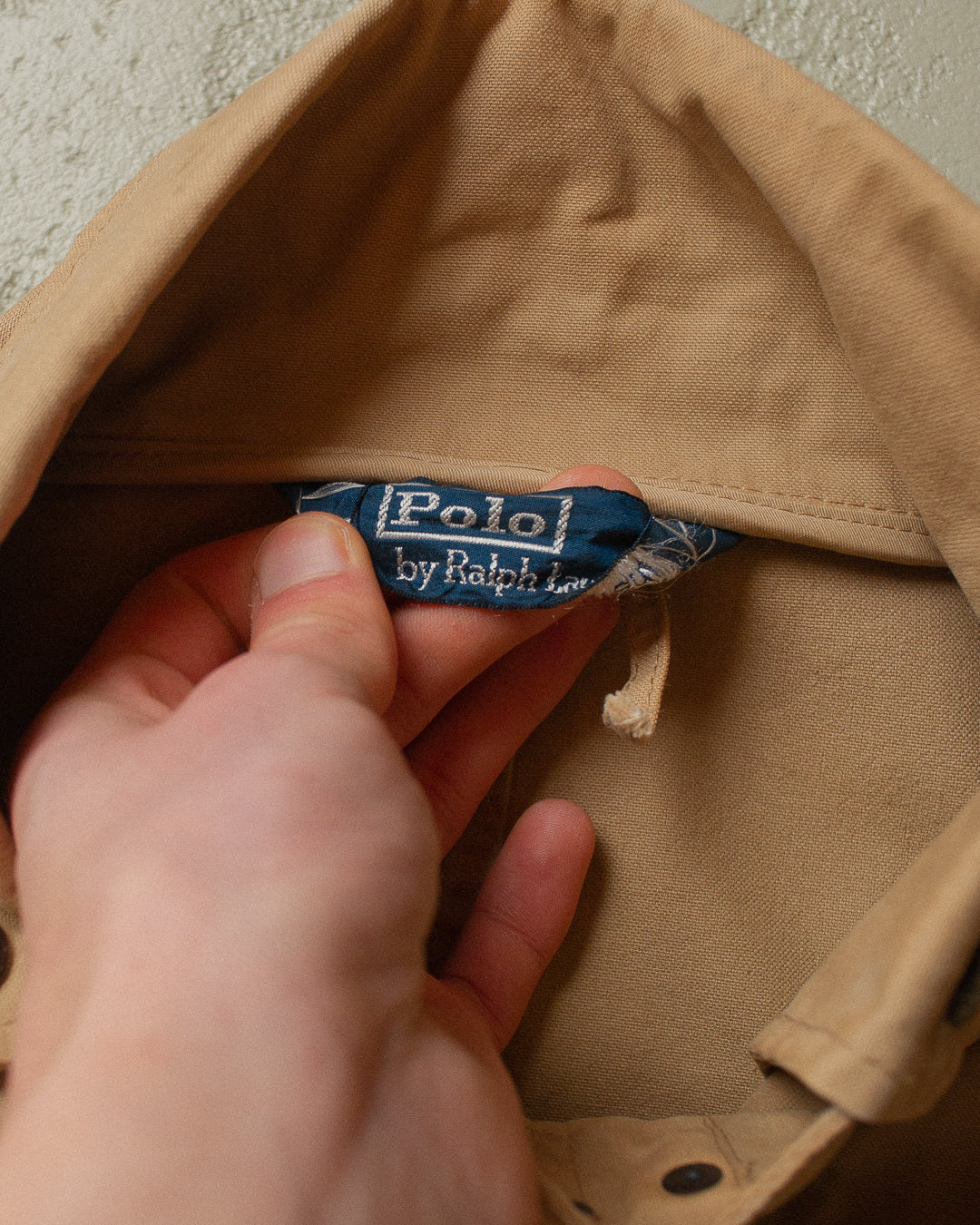 90s Polo Ralph Lauren Utility Jacket beige - XL/XXL