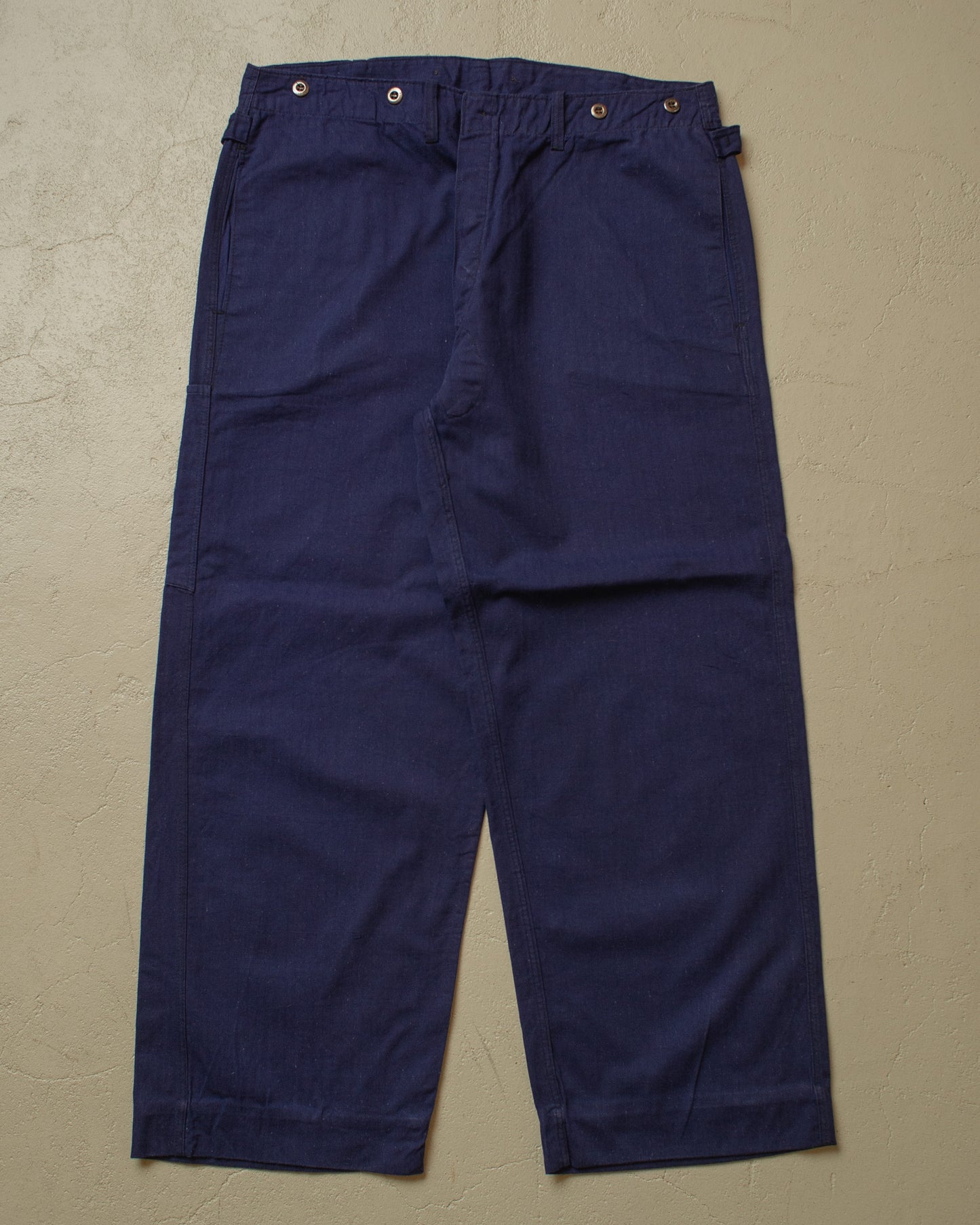 1940s German Work Pants blue - W36 L28