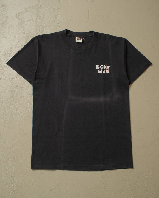 1996 Faded Boneman Rollerskate T-shirt black - L