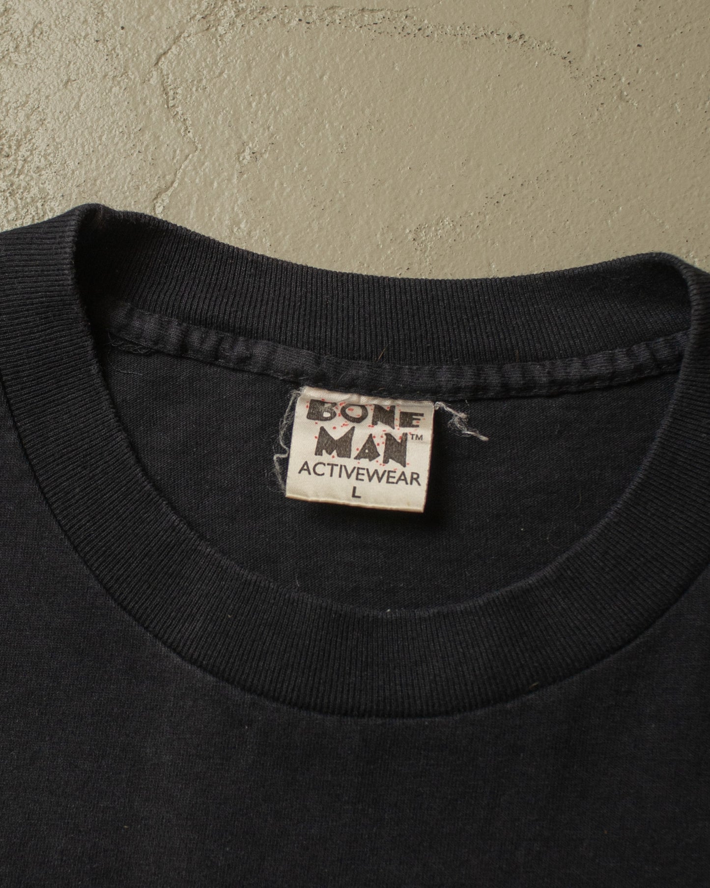 1996 Faded Boneman Rollerskate T-shirt black - L