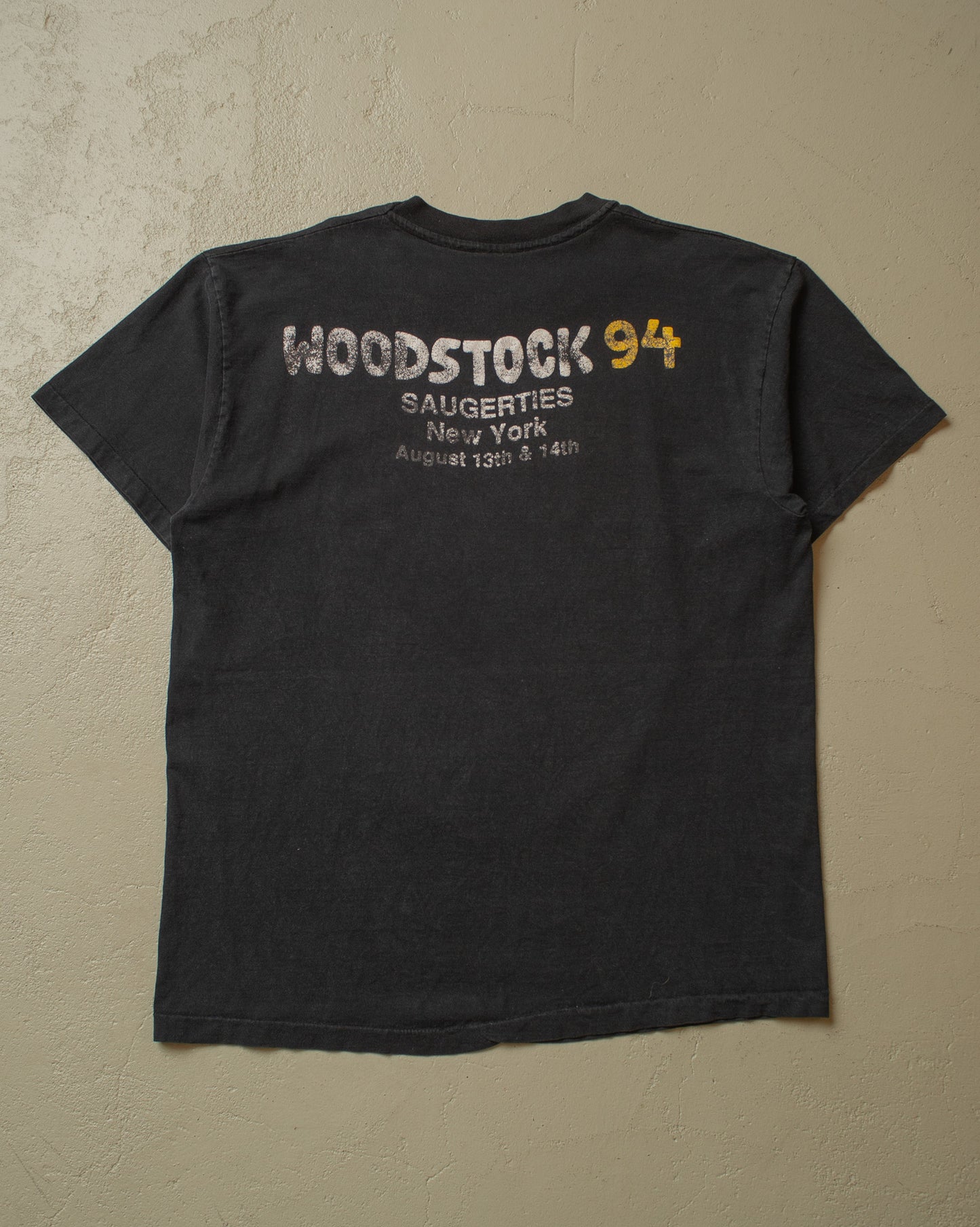 1994 Woodstock Festival T-shirt black - L/XL