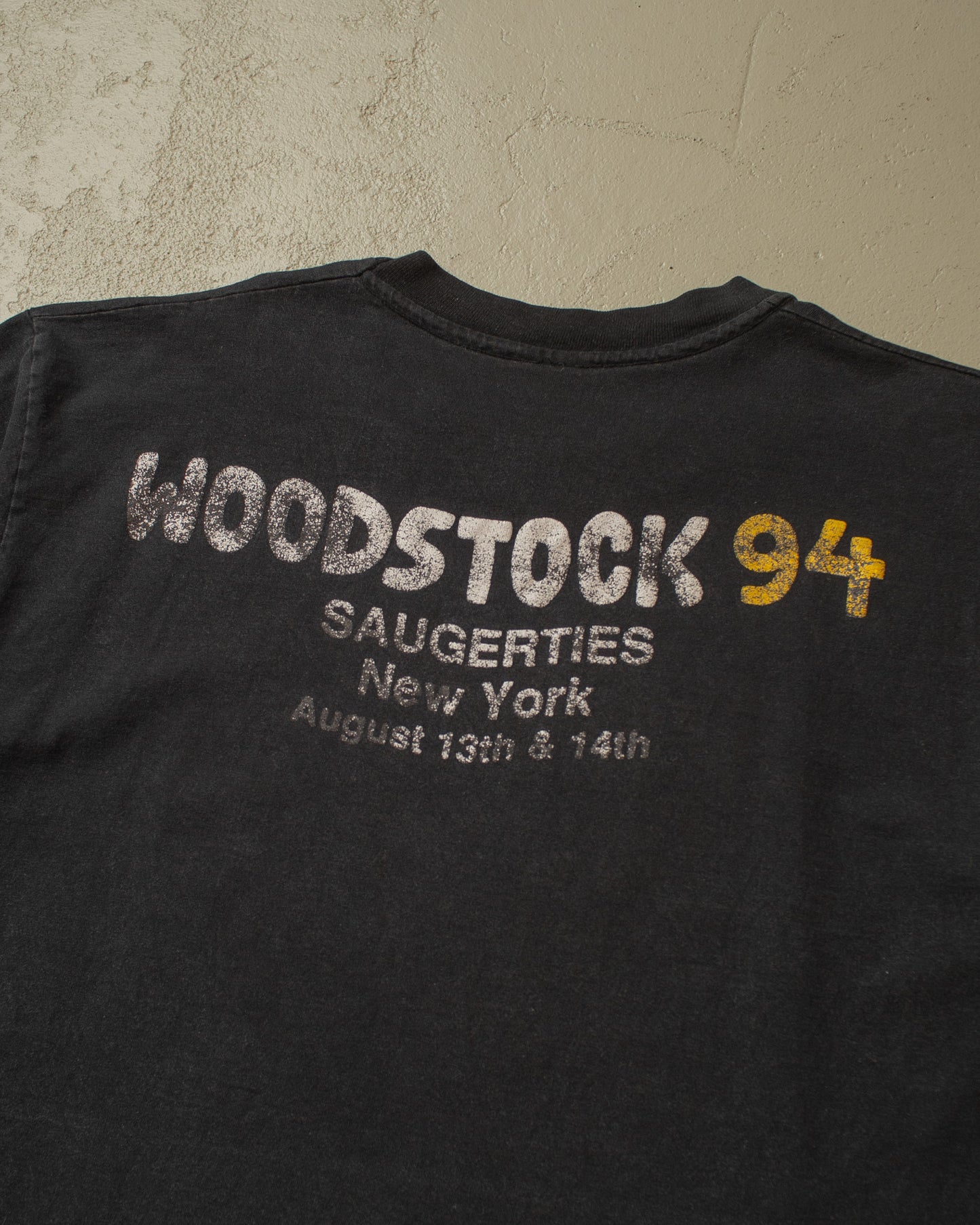1994 Woodstock Festival T-shirt black - L/XL