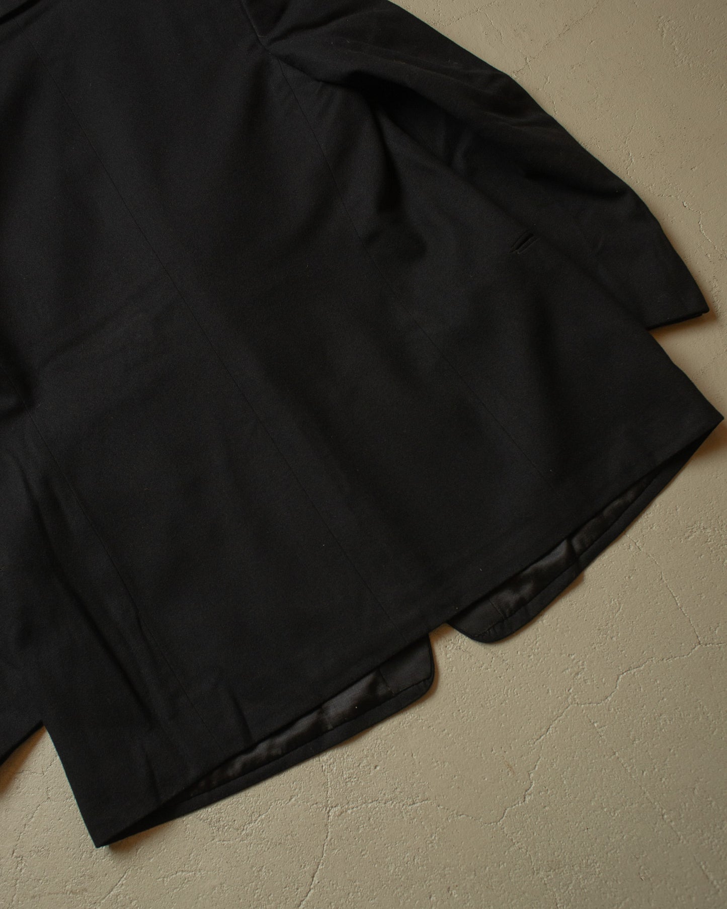 1920/30s German Peak Lapel Smoking Jackett black - M