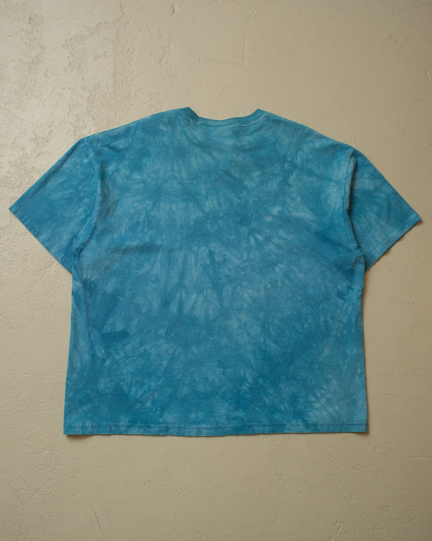 2001 The Mountain "Butterflies" Tie Dye T-shirt blue - XL
