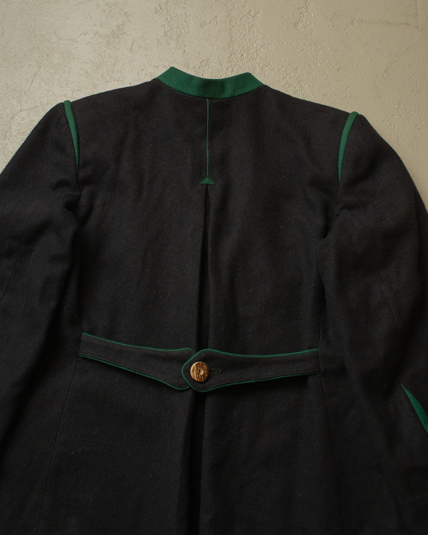1940s German Wool Janker black - S