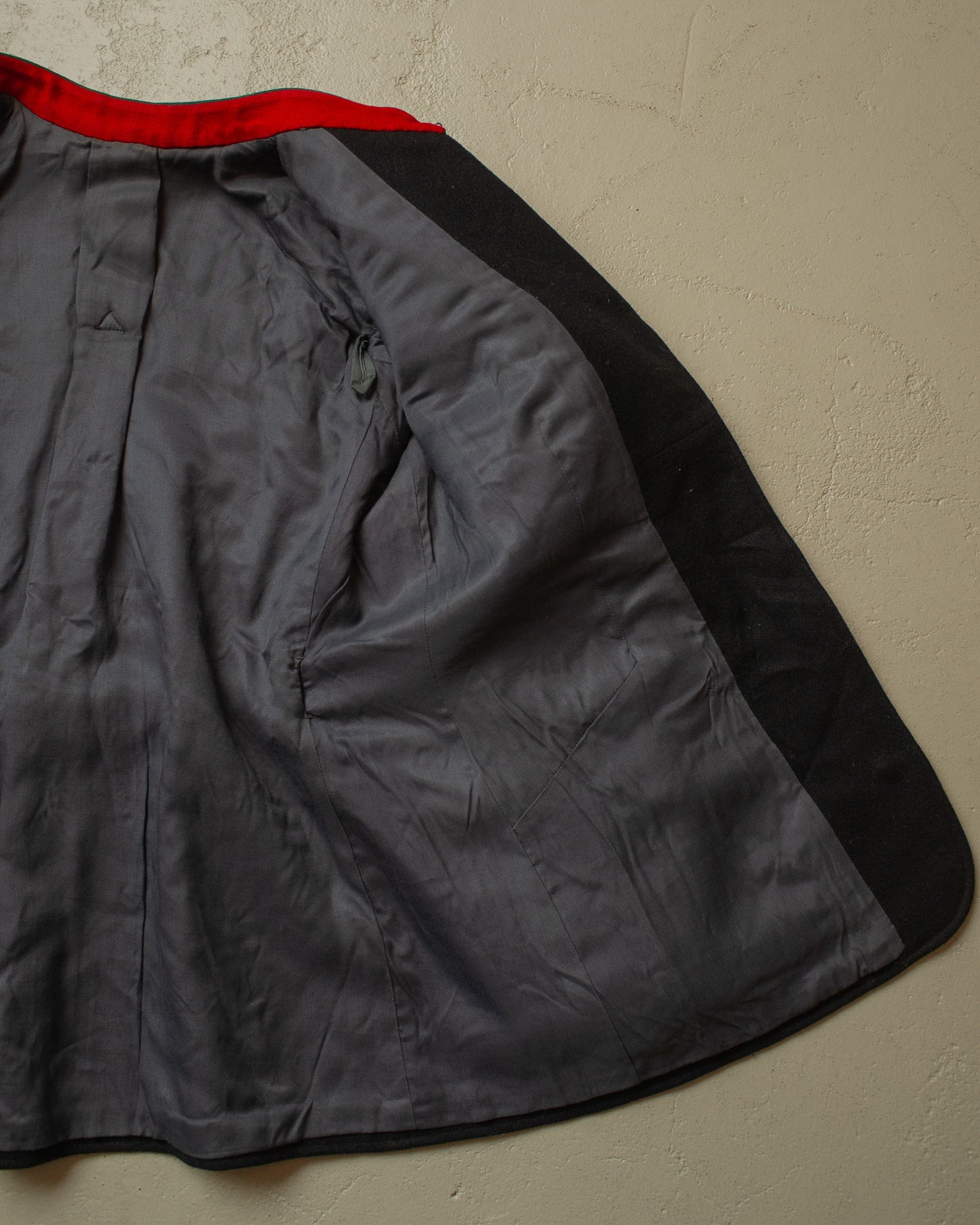1940s German Wool Janker black - S