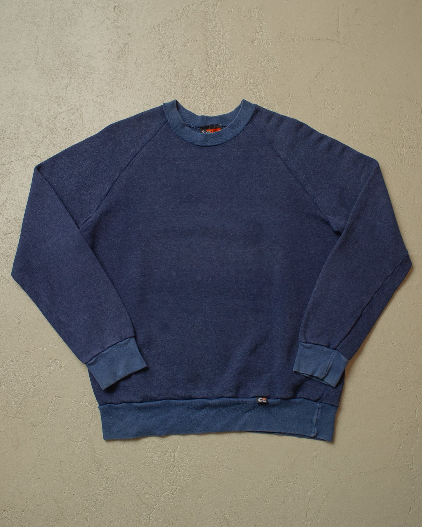 1980s German Ceceba Two Tone Sweatshirt blue - M/L