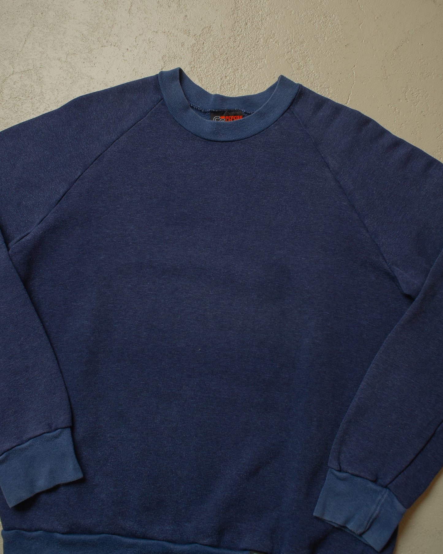 1980s German Ceceba Two Tone Sweatshirt blue - M/L
