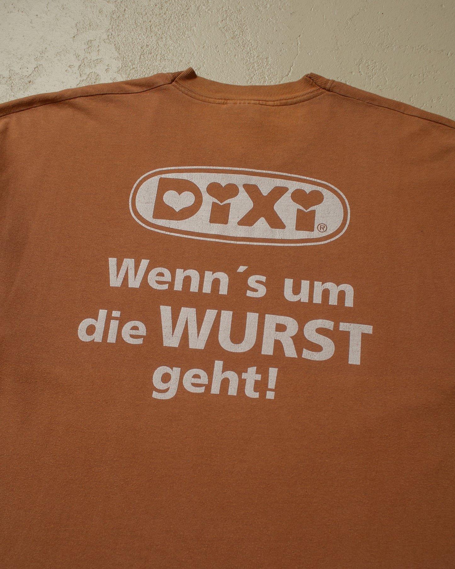 2000s Dixi "Wurst" Promo T-shirt brown - XL