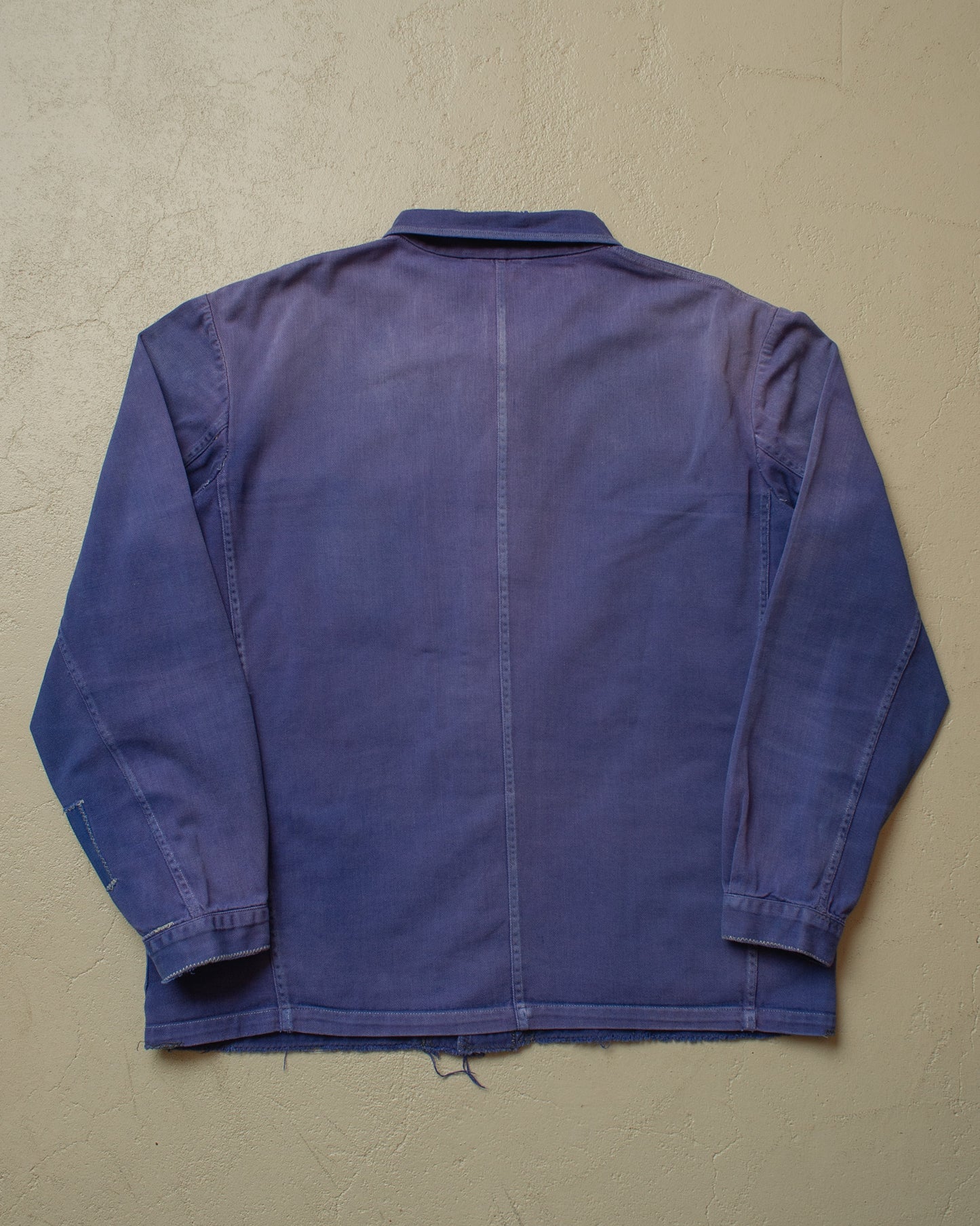 1970s German repaired Work Jacket blue - M/L