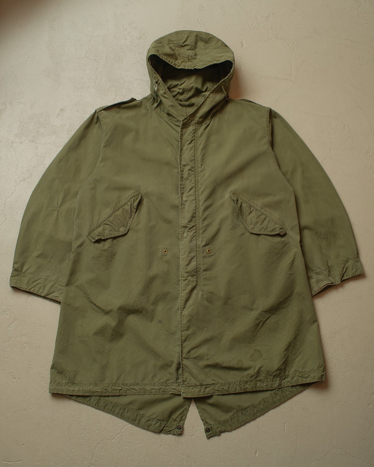1950s US Army M-51 Fishtail Parka green - L/XL