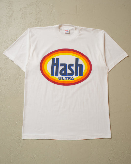 1990s unworn "Hash Ultra" T-shirt white - XL