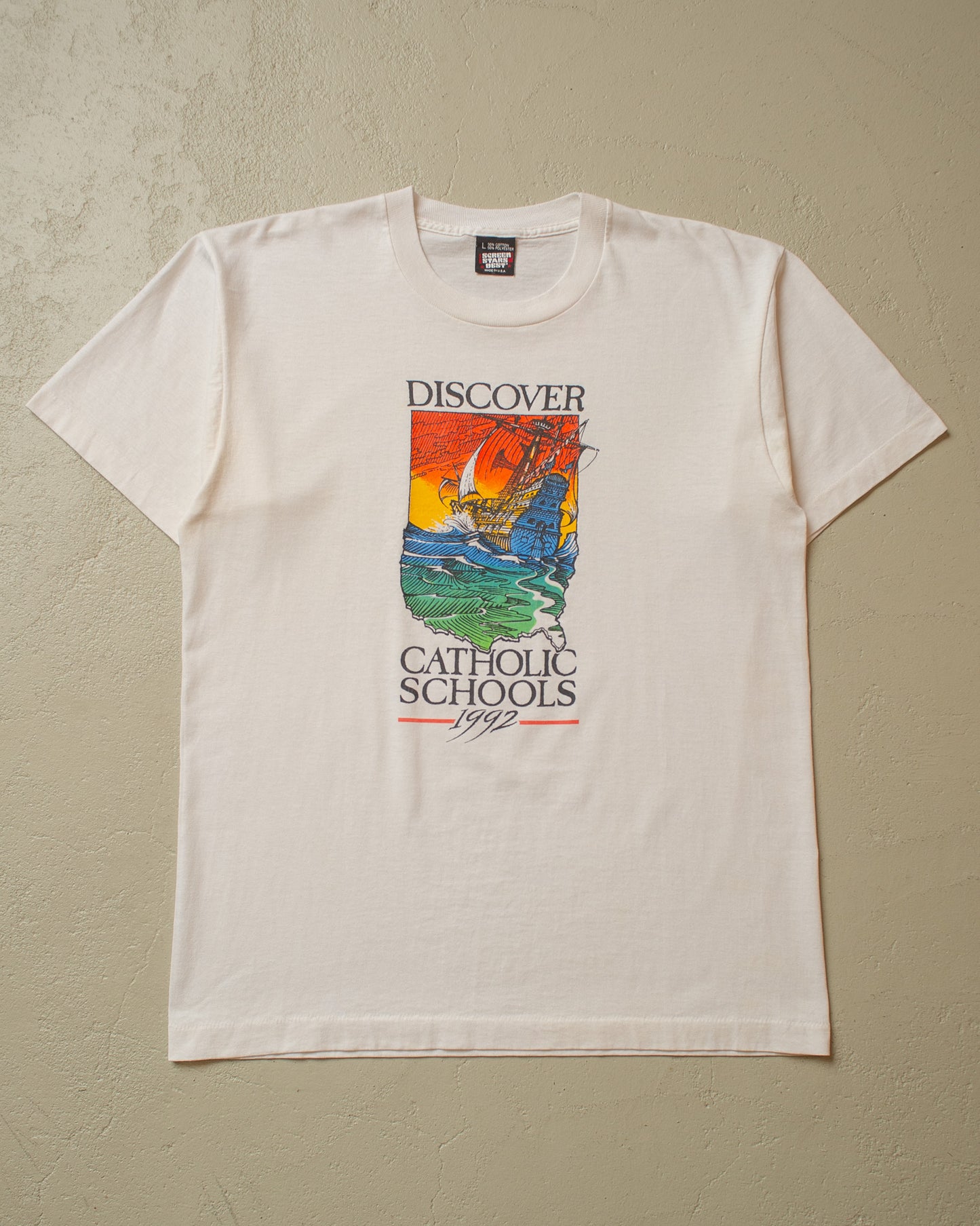 1995 Discover T-shirt white - M/L